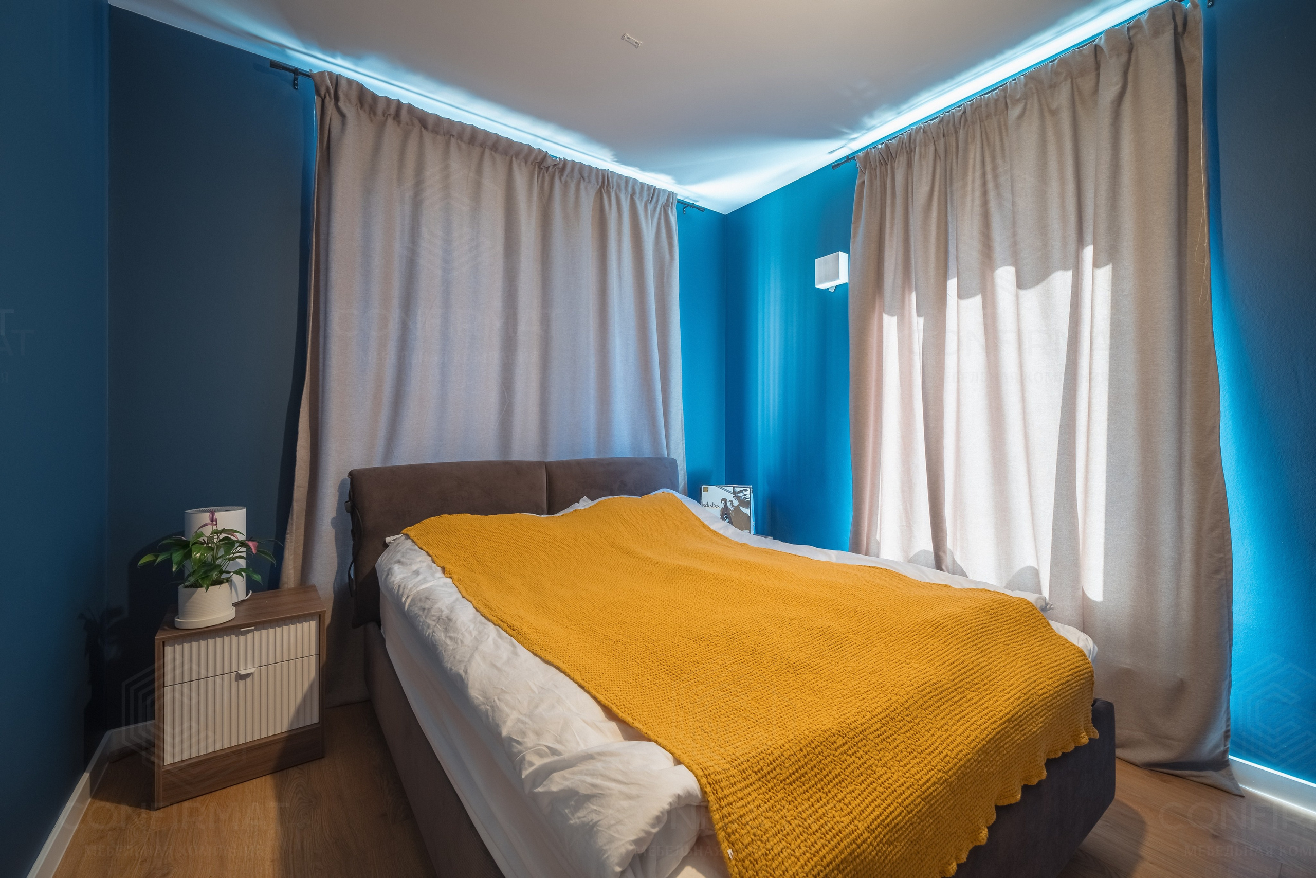 Интерьерная мебель в квартире от застройщика. Мебель на заказ