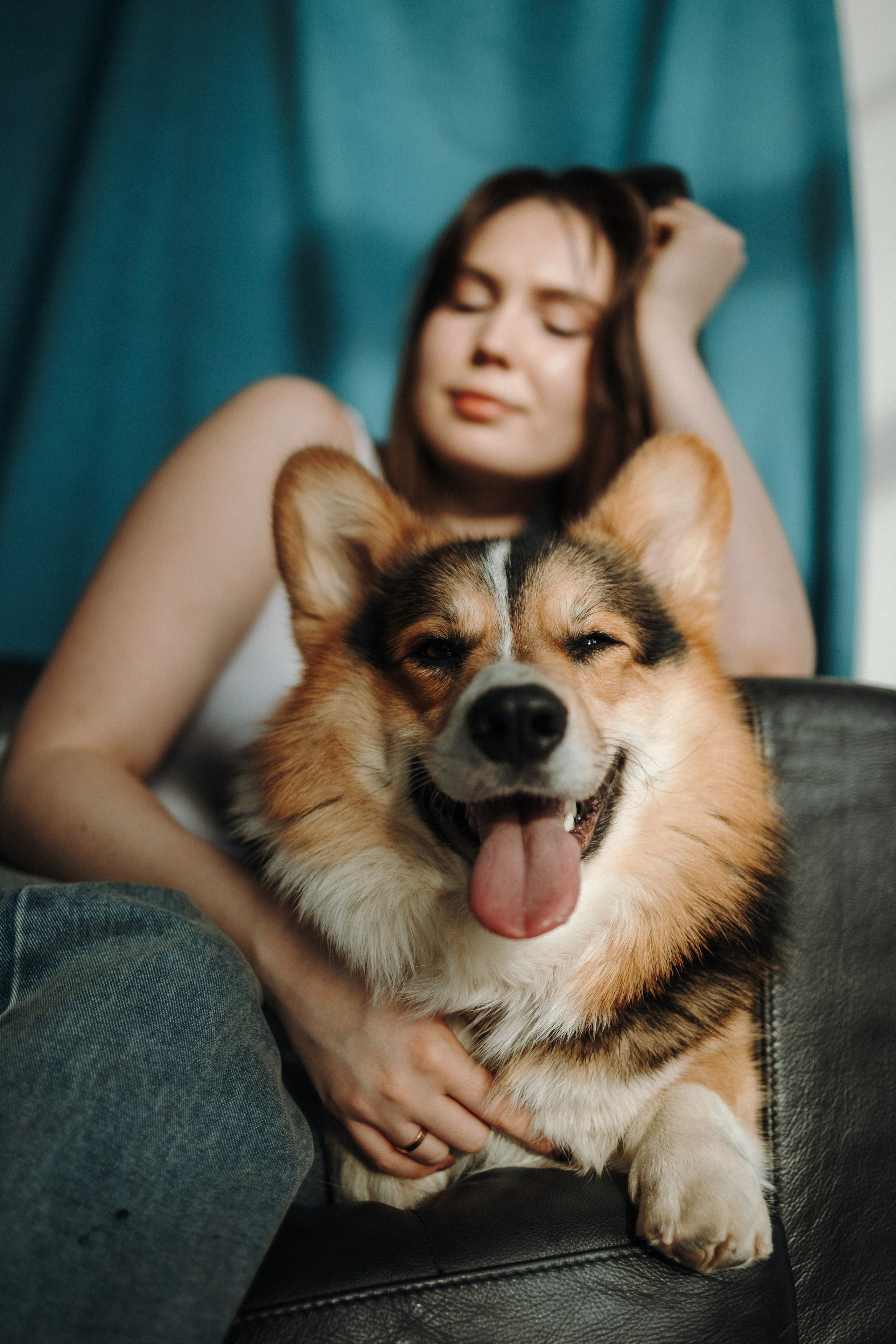 Настя и Коржик. Фотограф — Анималист | Санкт-Петербург
