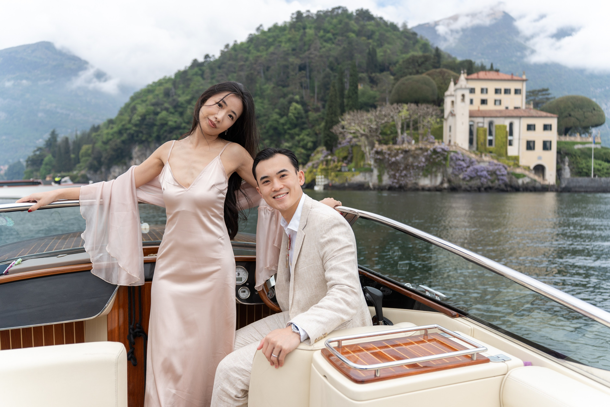 Kristen & husband. Maria Anistratova | Destination Photographer, Videographer & Drone Pilot — Lake Como