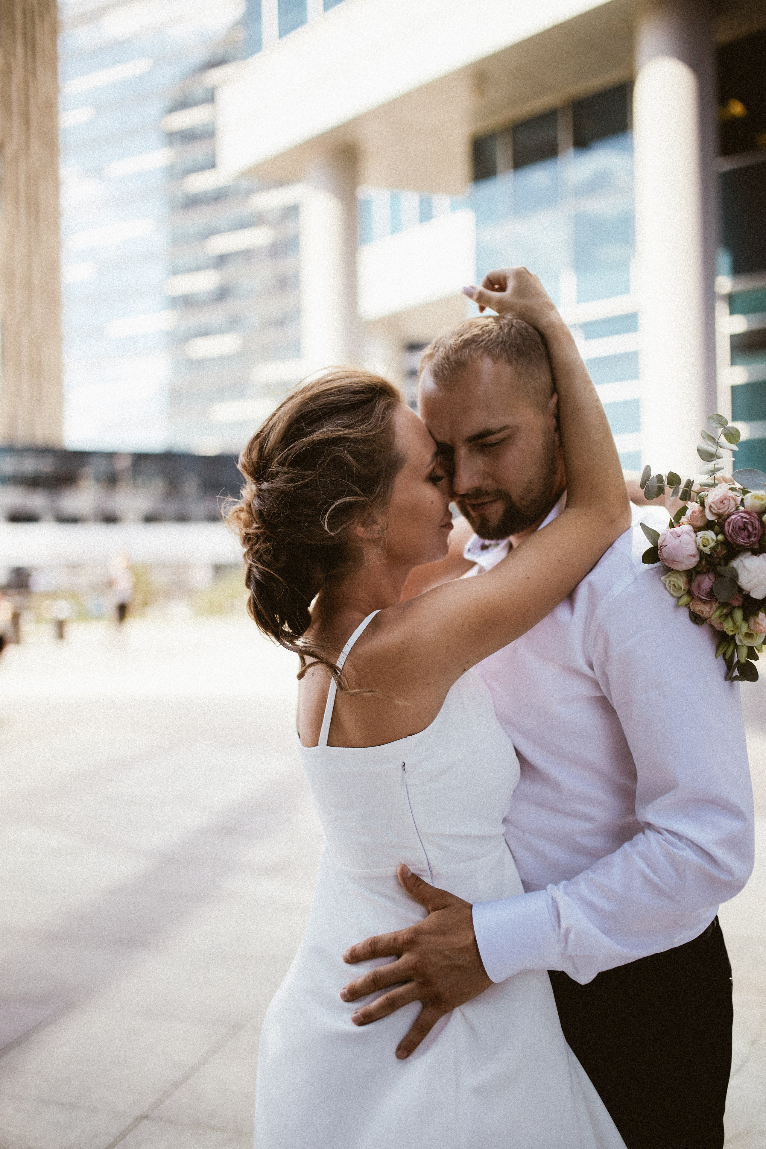 Свадьба в Сити. Портретный фотограф в Москве Мария Варлей