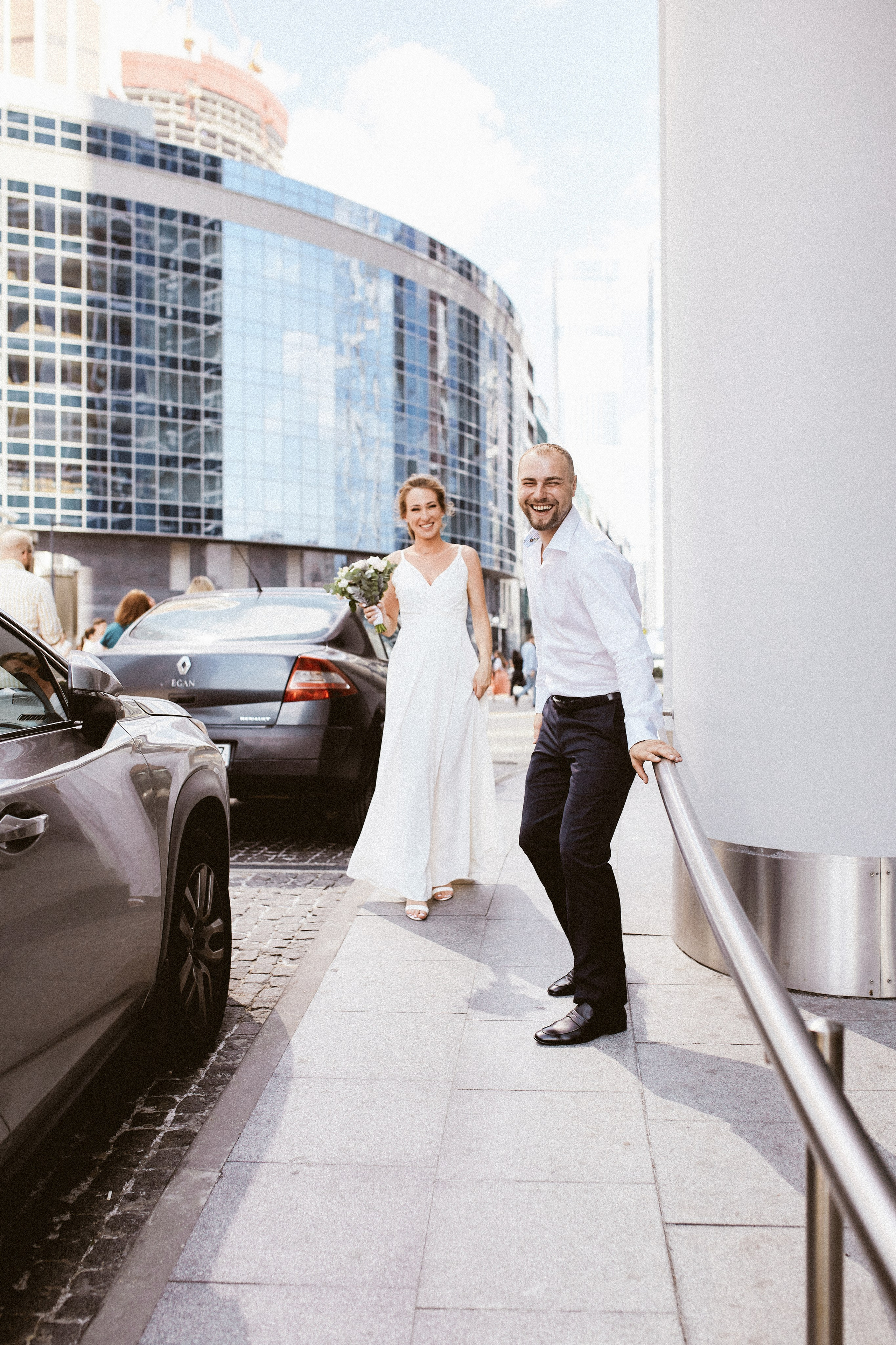 Свадьба в Сити. Портретный фотограф в Москве Мария Варлей