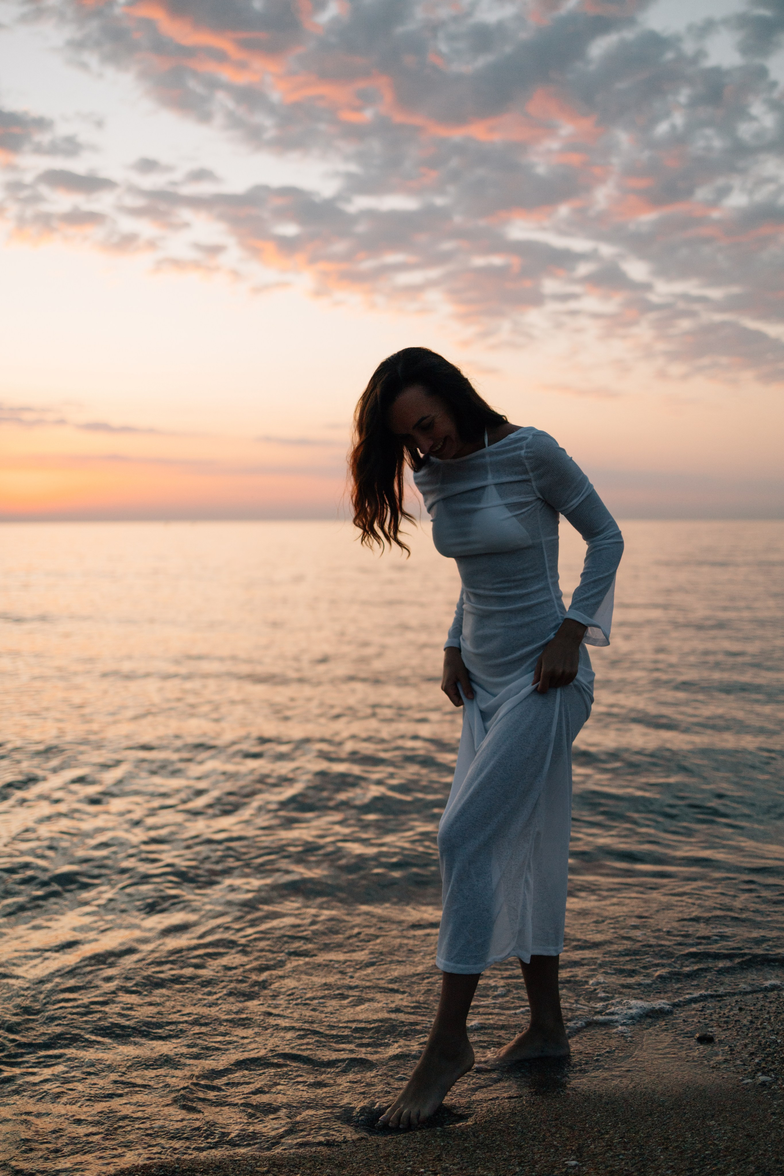 Рассвет на море. Индивидуальная. Фотограф в Дагестане Кира Молькова