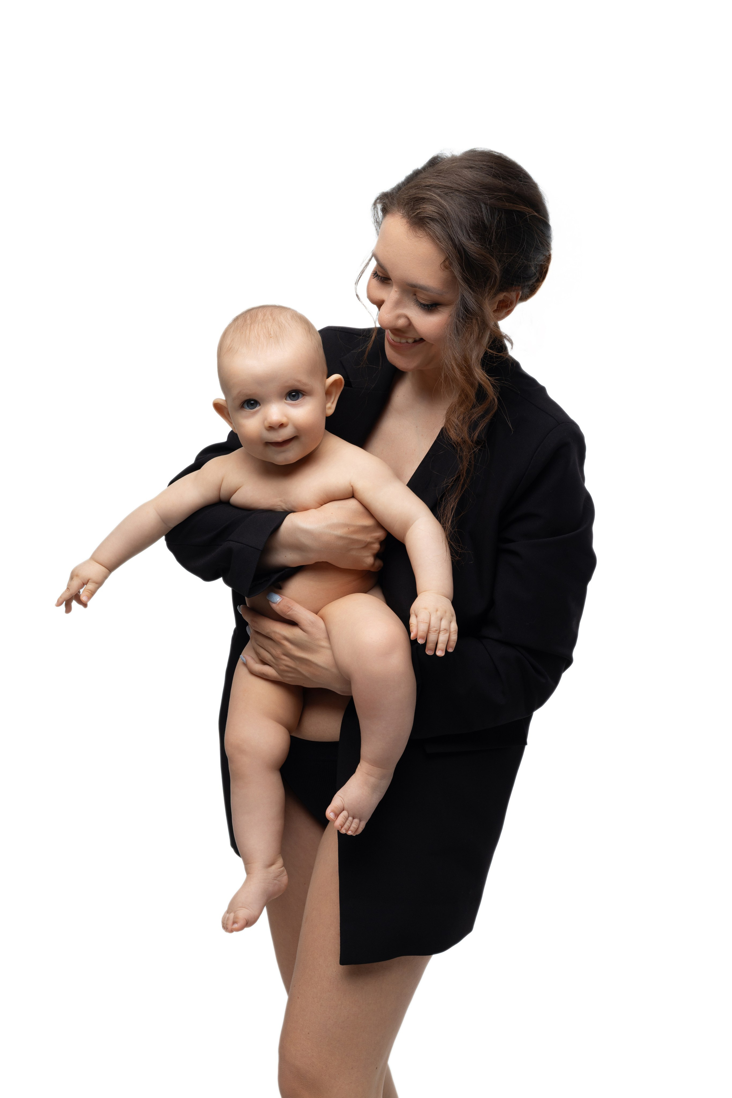 Мама и малыш. Фотограф новорожденных Модяева Ирина