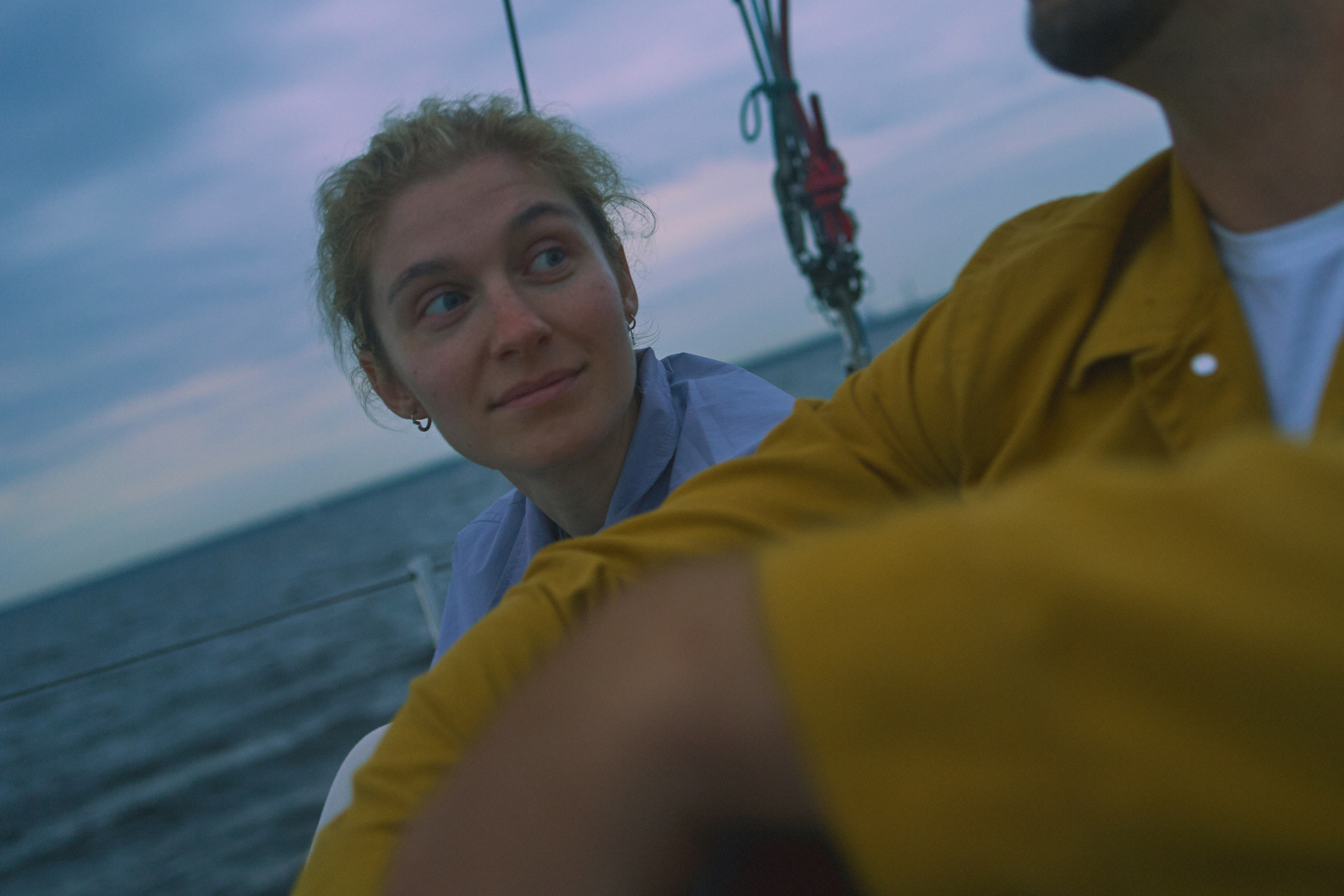 CLOUDY DAY ON A YACHT. Юля Ф