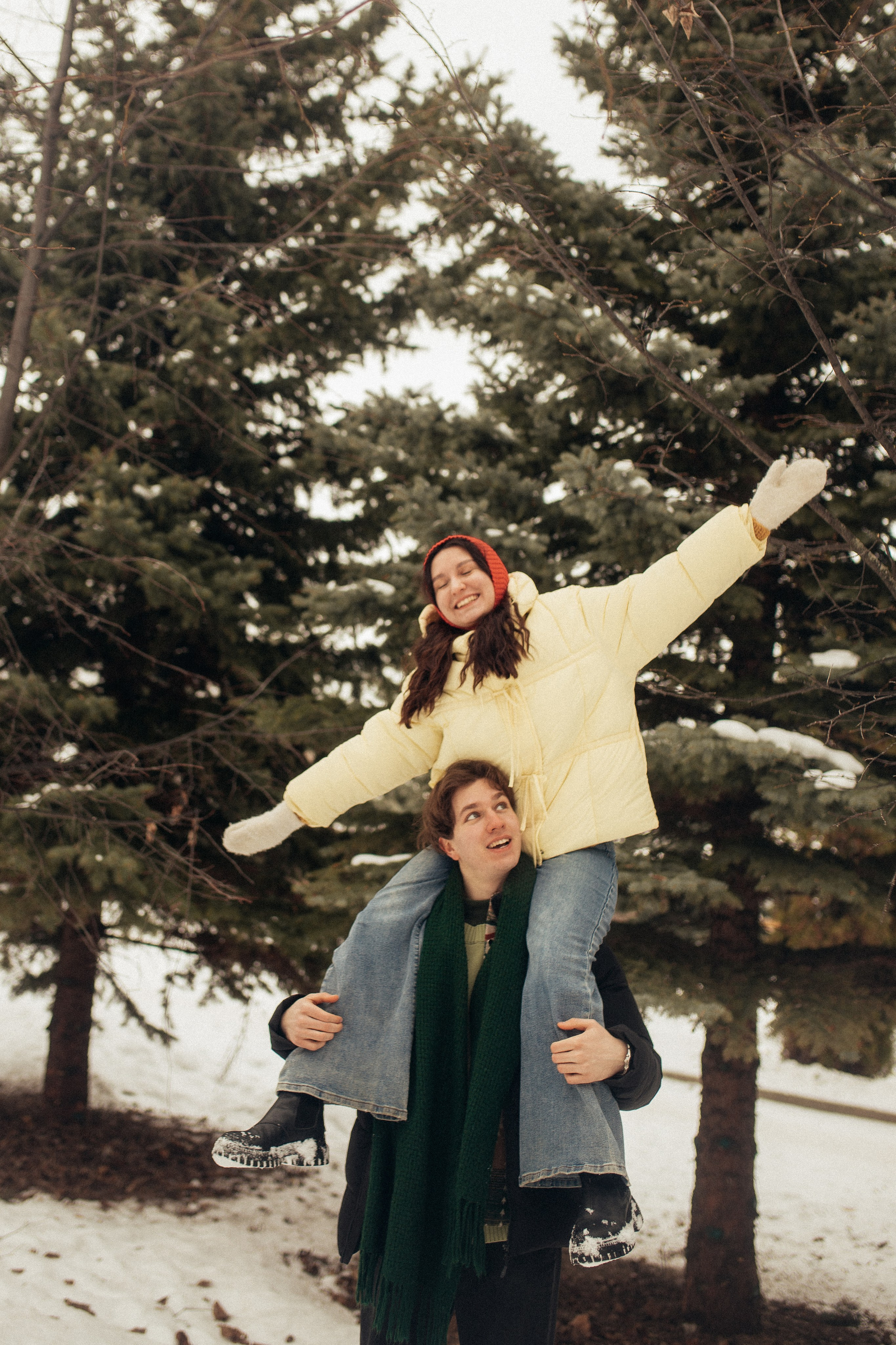 Зимняя прогулка. Свадебный фотограф Казань