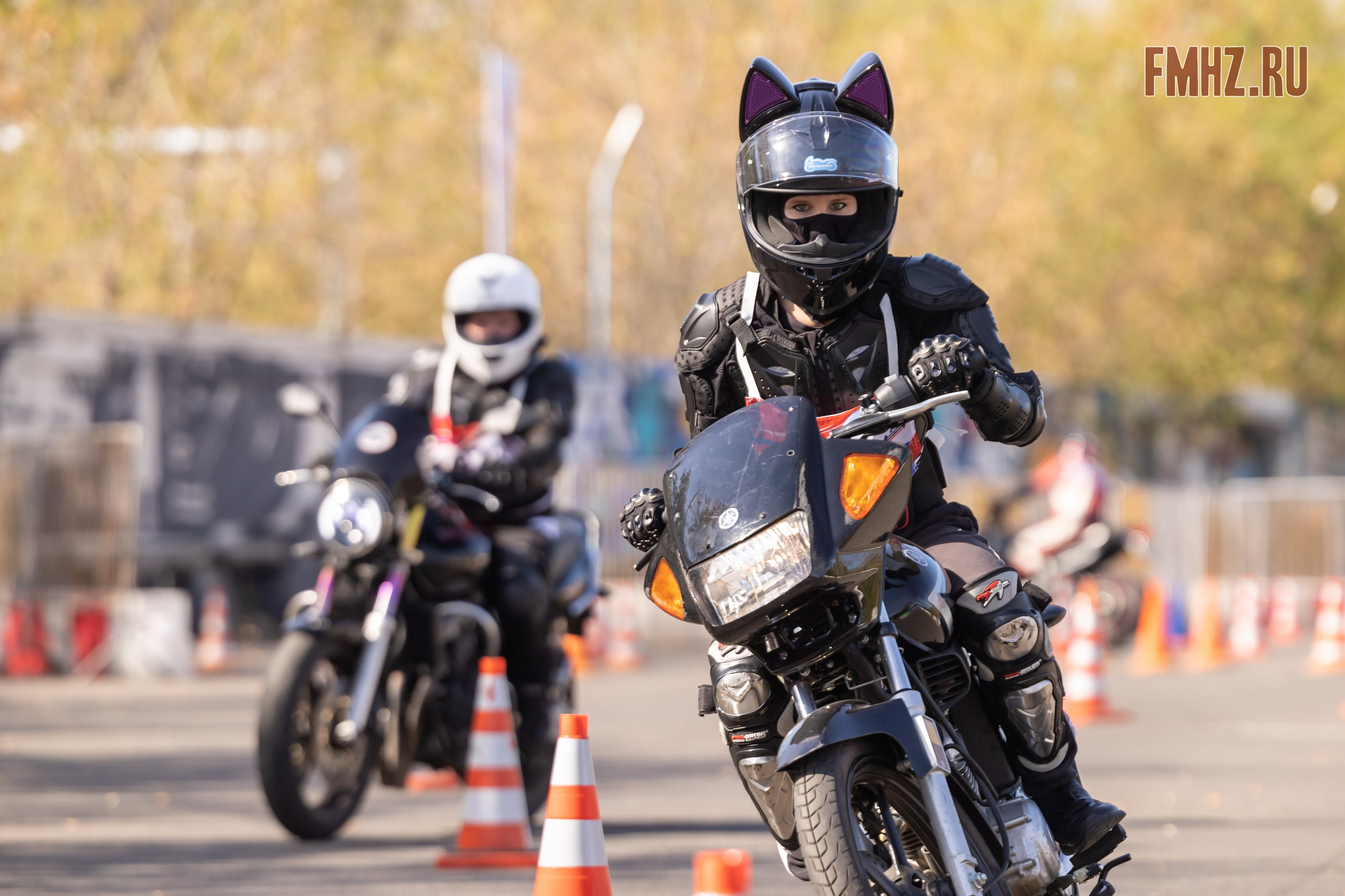 Соревнования по мотоджимхане на площадке Мосгортранс 15.09.2024. Фотограф Владимир Охрименко