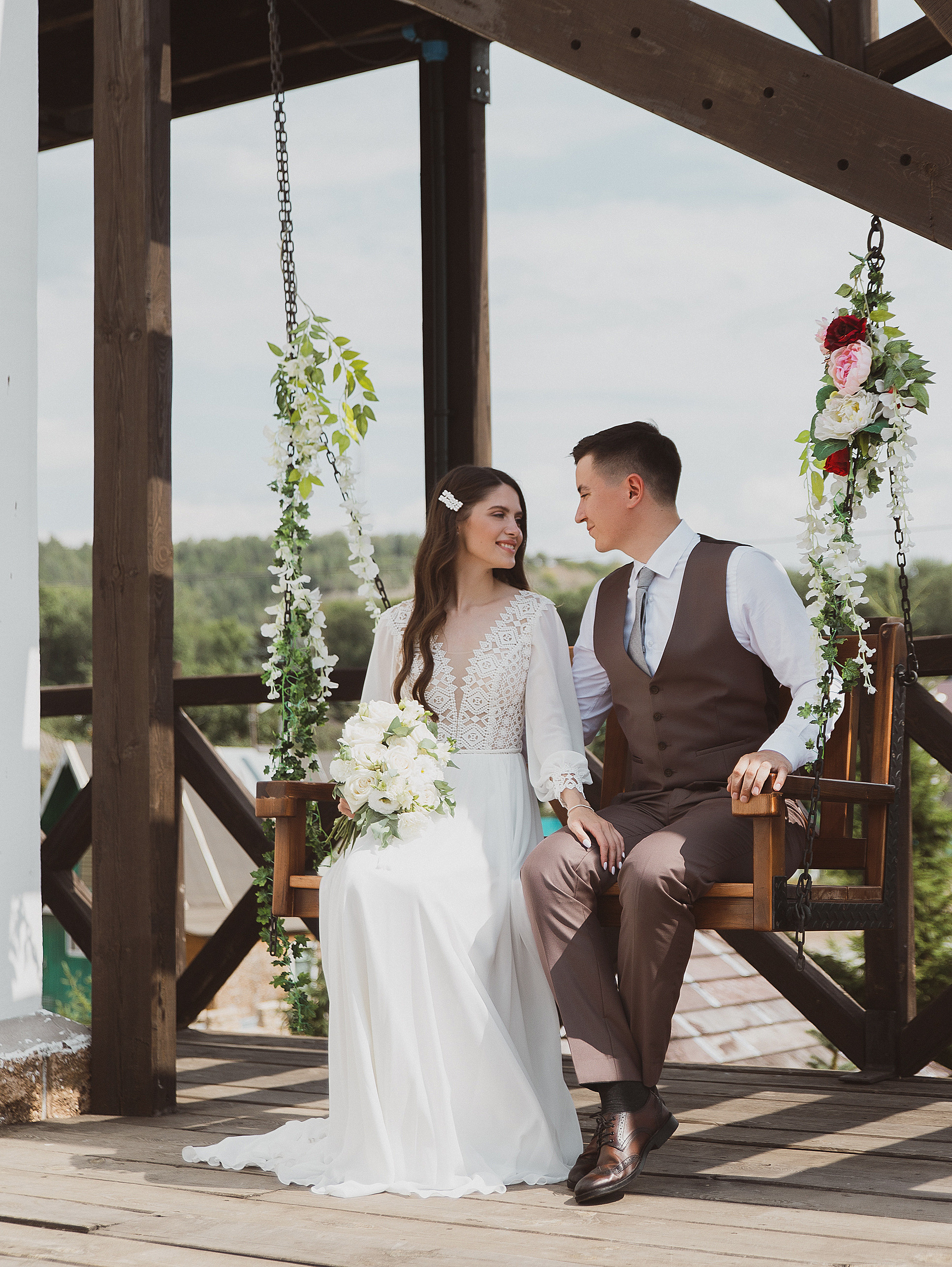 Лена и Серёжа. Vasha sasha