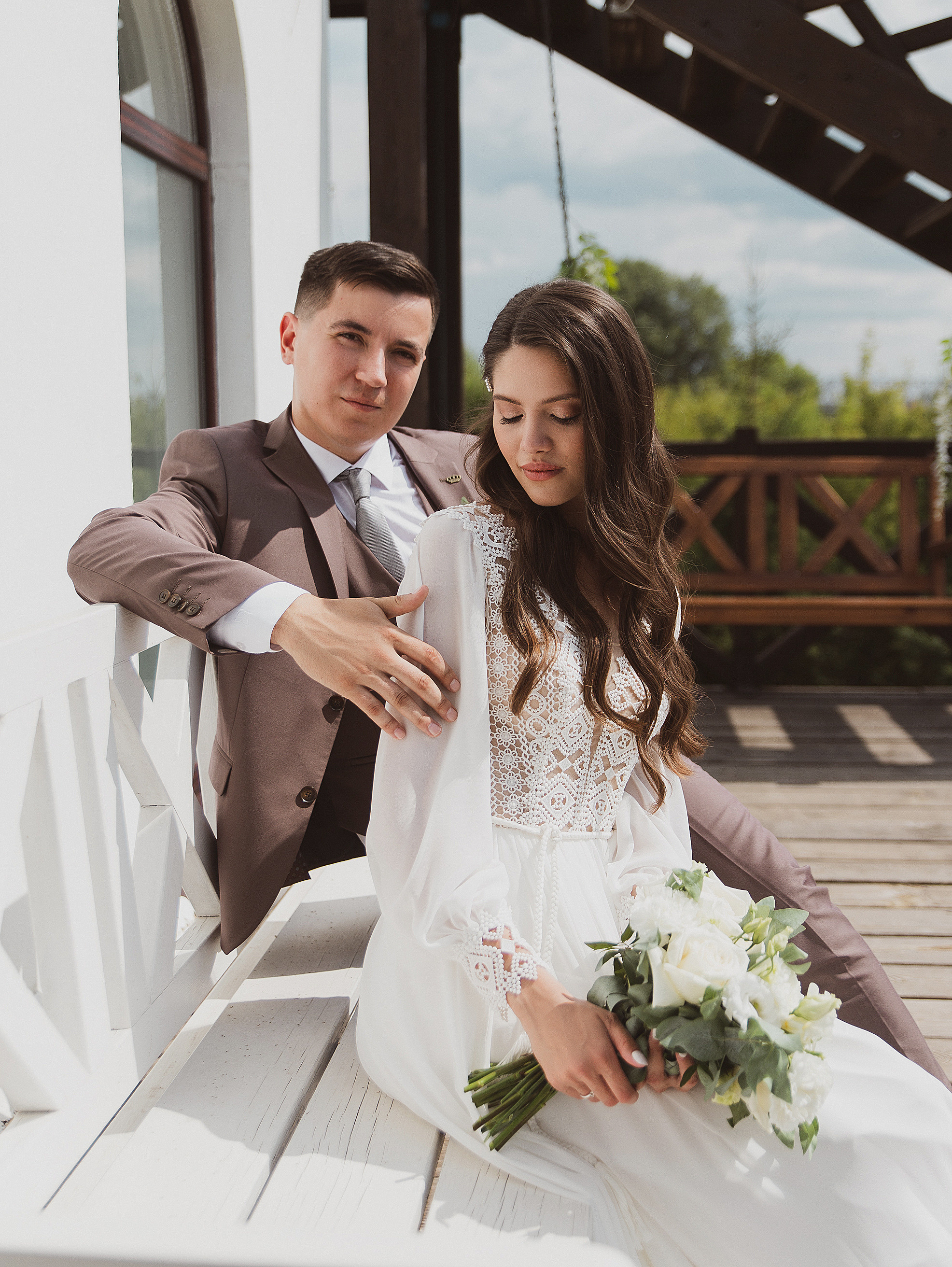 Лена и Серёжа. Vasha sasha