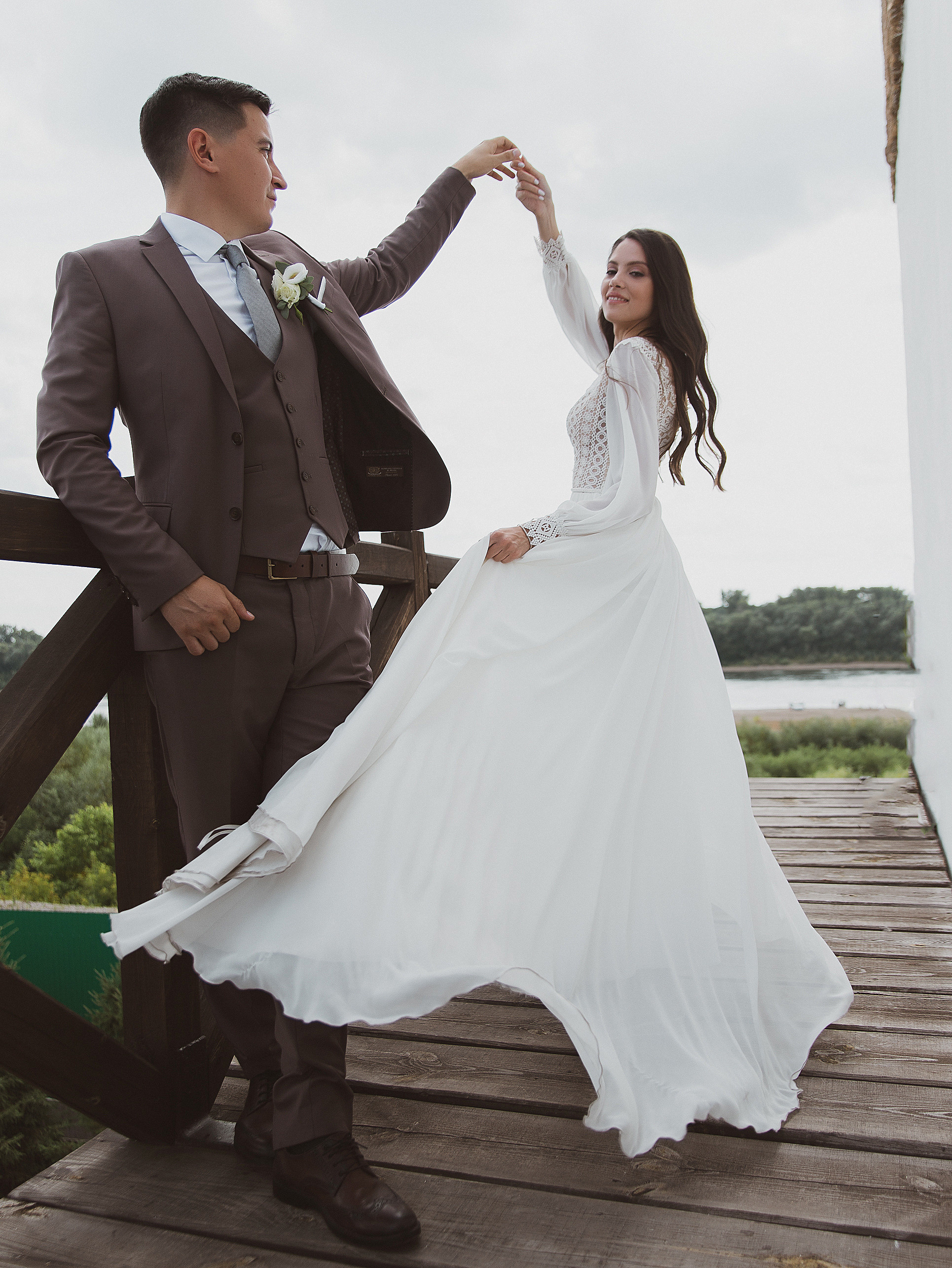 Лена и Серёжа. Vasha sasha