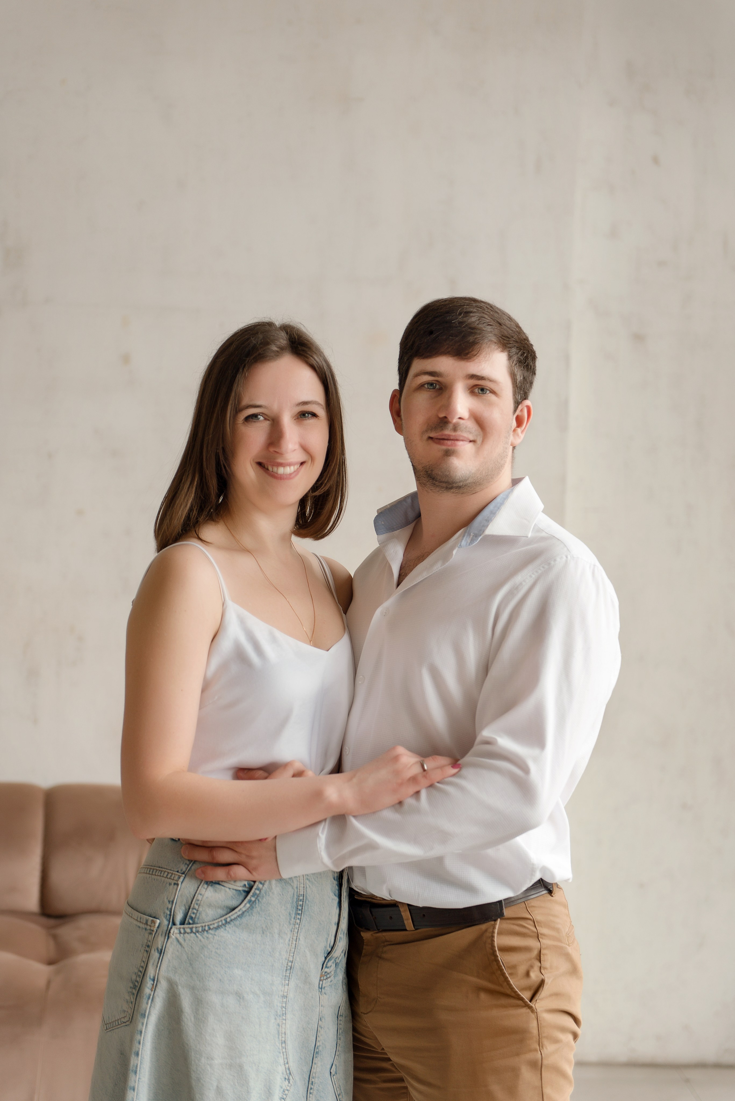 Семейная съёмка в студии. Детский фотограф в Долгопрудном и Москве