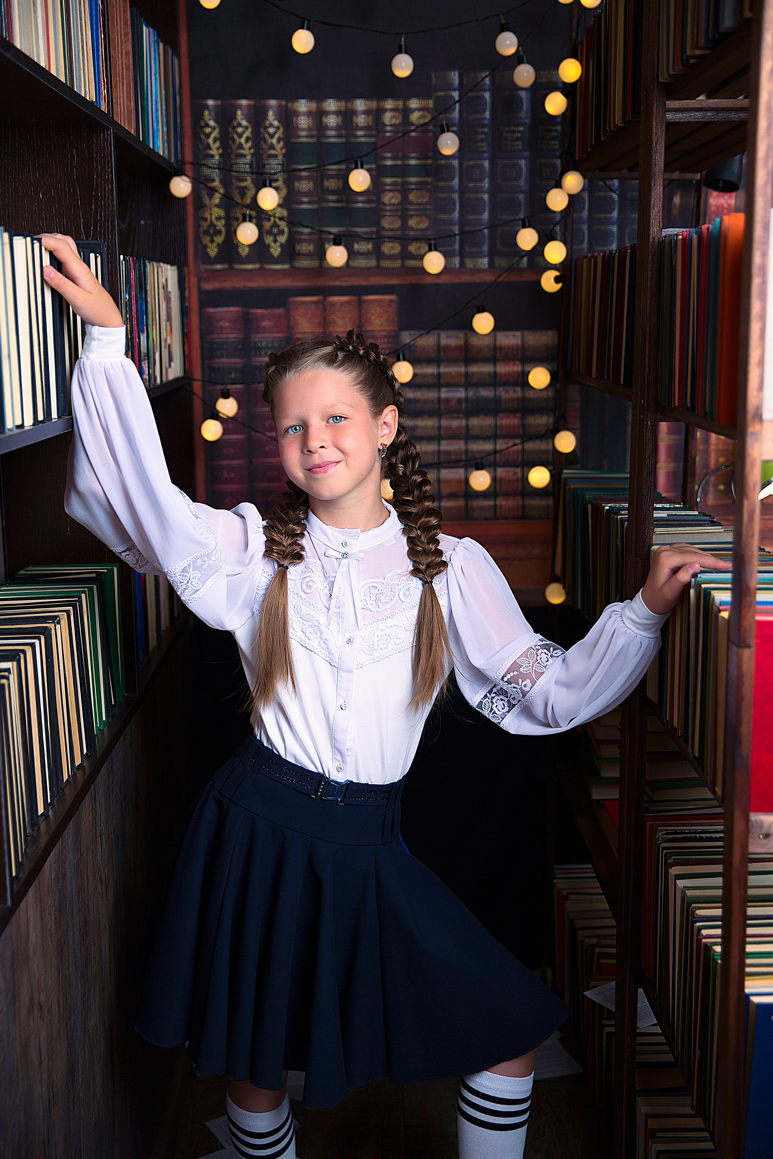 Школьница. Детский школьный фотограф в Кемерово Зиновьева Екатерина