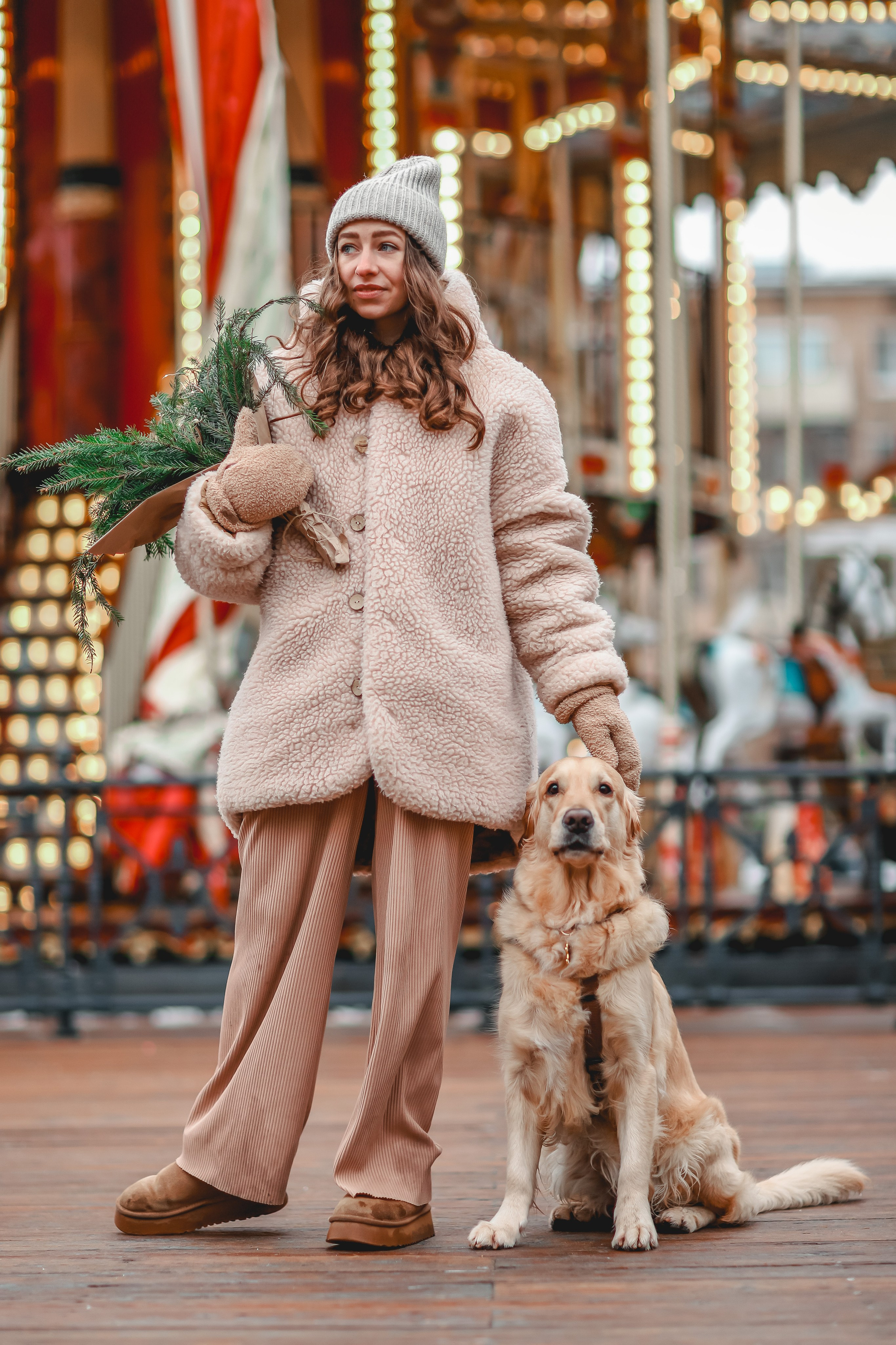 Марина и Чили. Семейный фотограф анималист Мария Крючкова