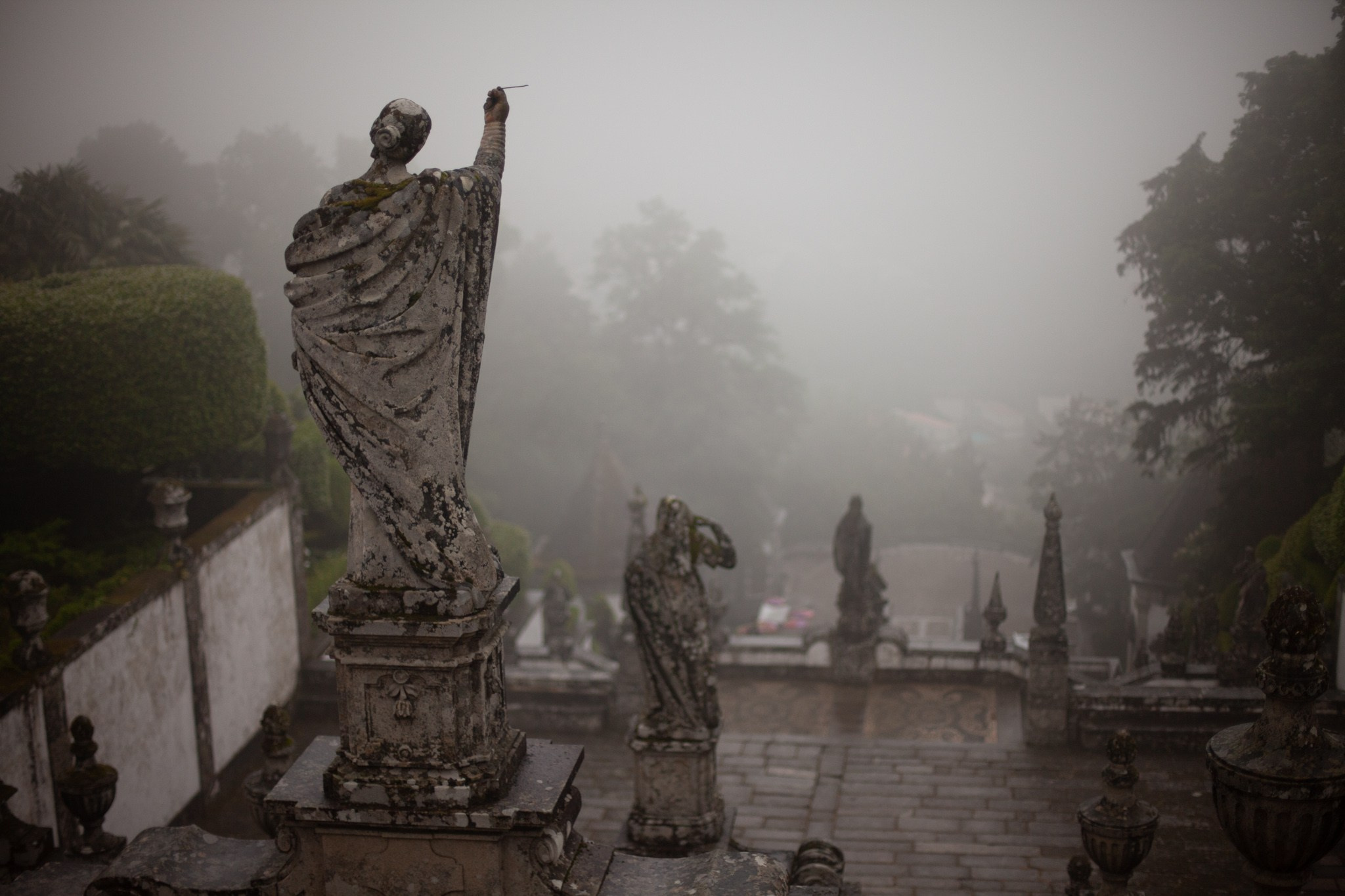 Portugal Santuário do Bom Jesus do Monte, португалия 2010. Фотограф Василий Буланов