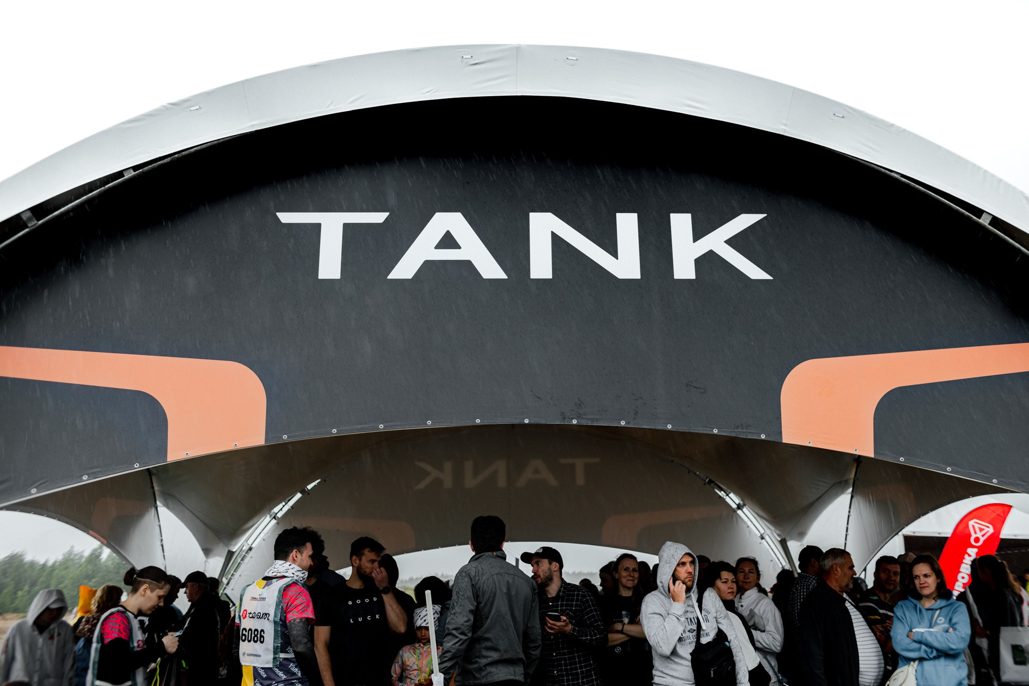 Тест-драйв TANK на Гонке Героев. Night2Day Санкт-Петербург