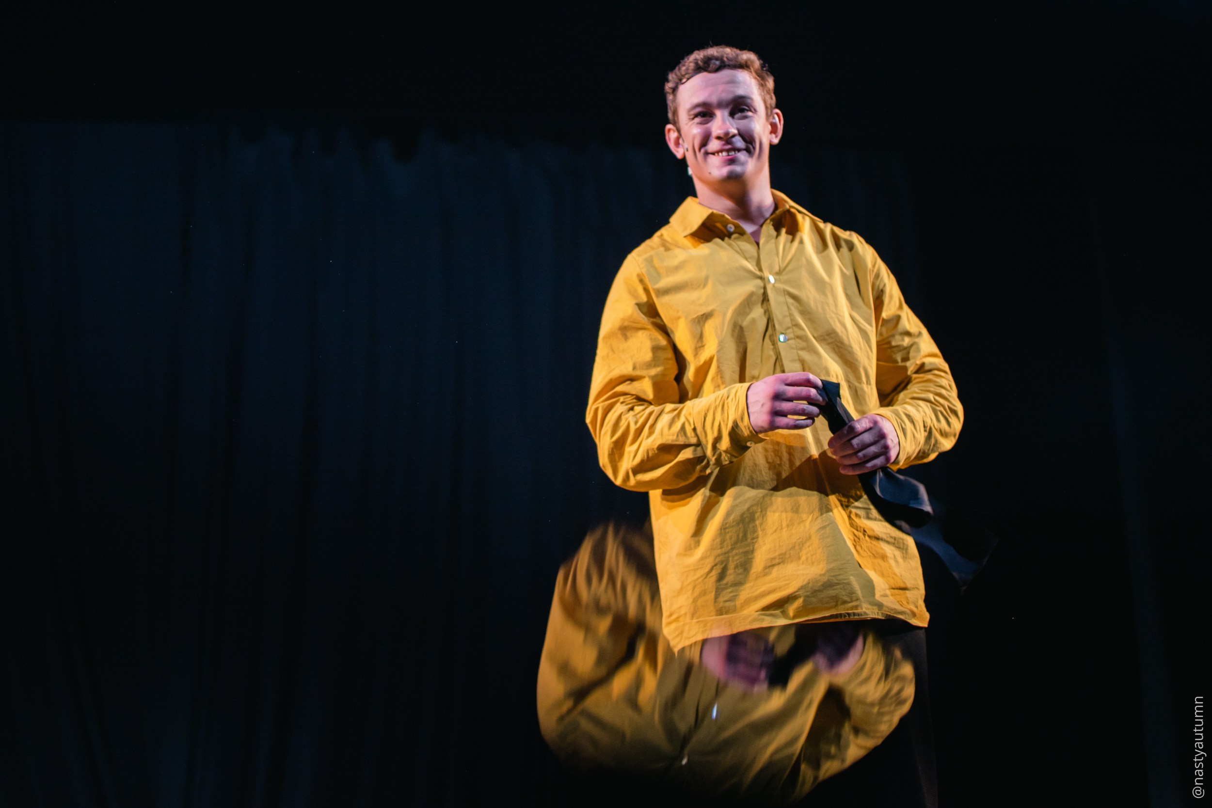 Генеральный прогон «Маяковский. Я сам.». Репортажный и концертный фотограф в Москве Анастасия Осень