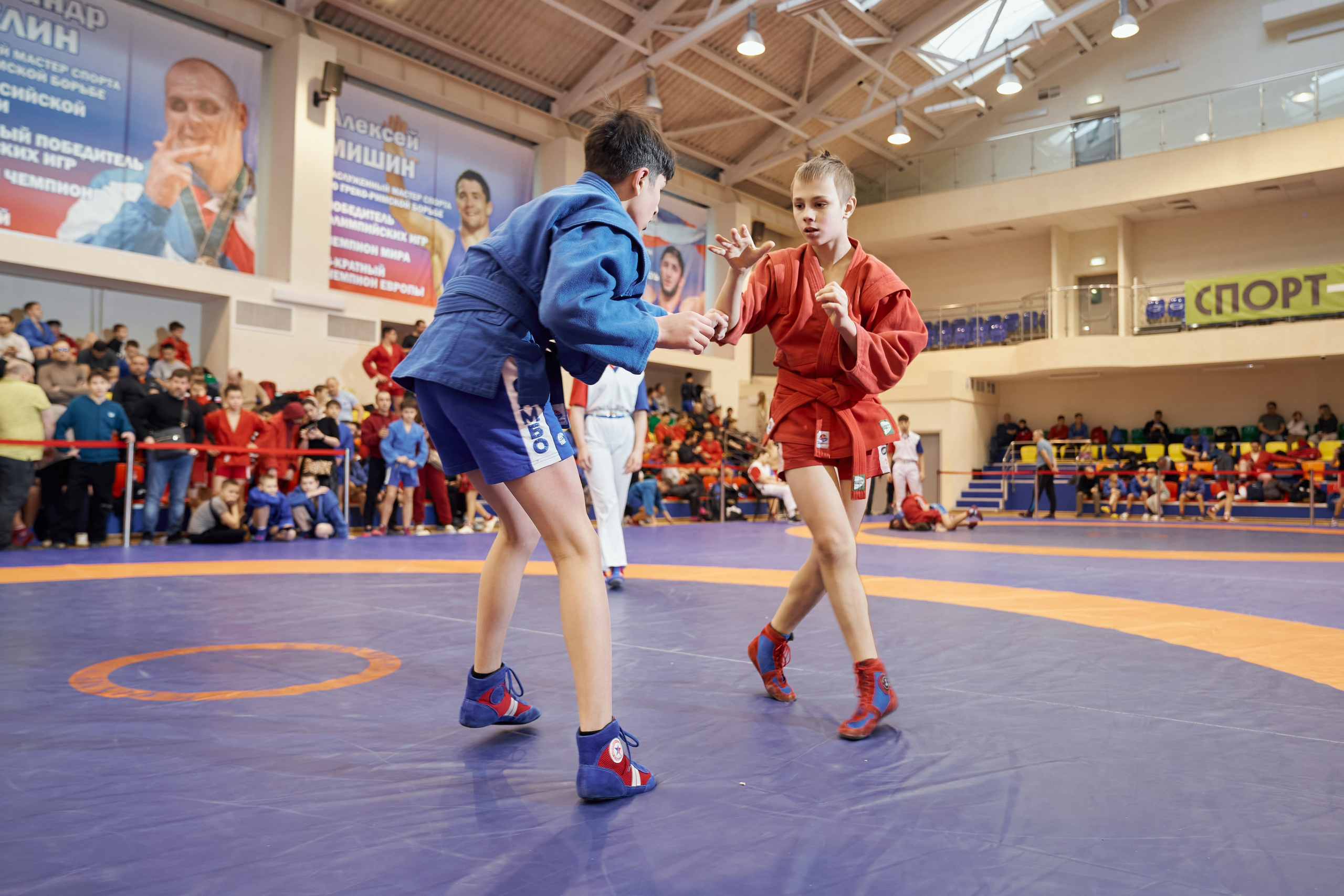 Чемпионат по самбо в Мытищах среди юношей — 2025 год