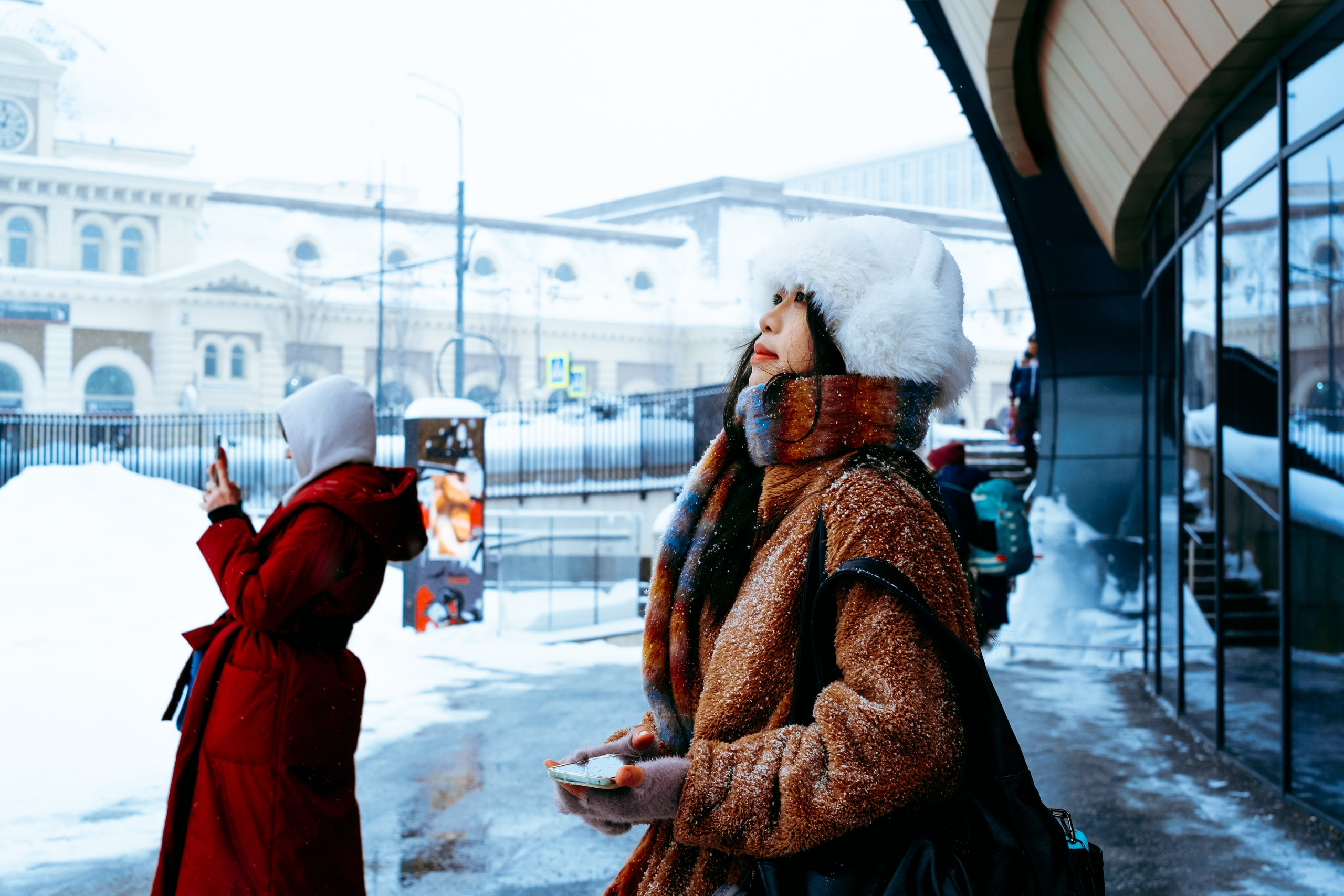 Street: снежная Москва