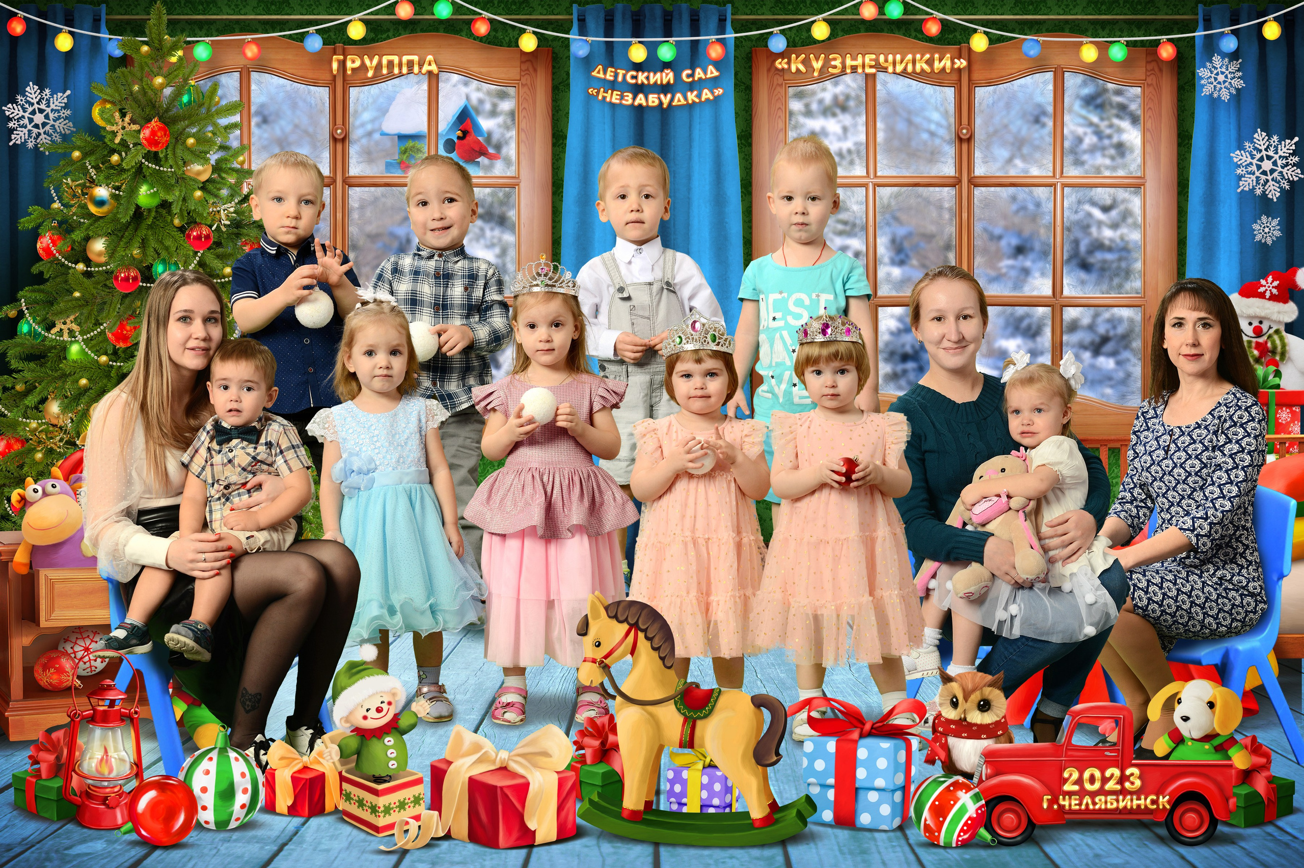 Общее фото «Все вместе» Одним кадром. Выпускные фотокниги, фотосъемка, видеосъемка в Челябинске и области