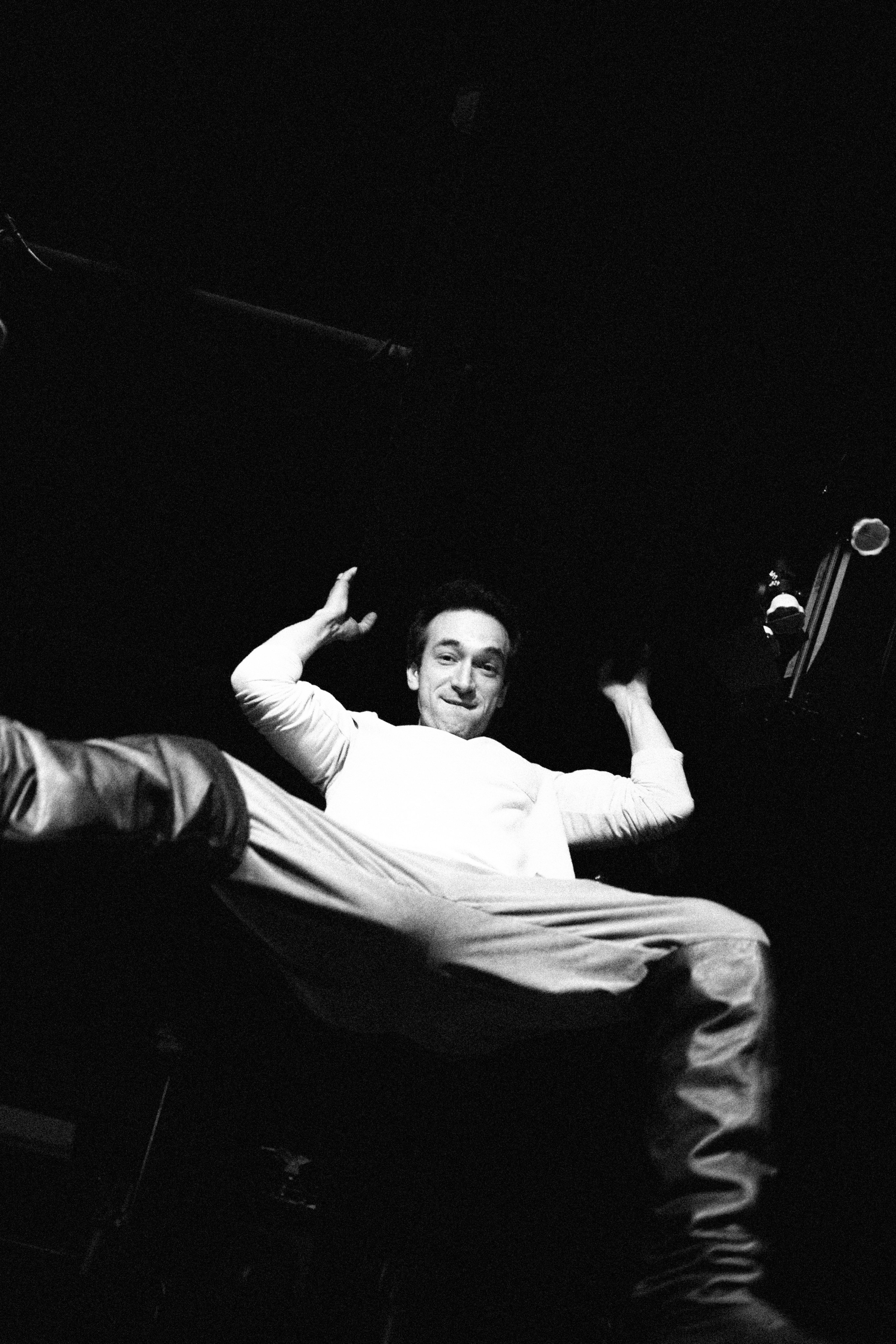 Theatre backstages. Portrait and backstage photographer Nina Crane