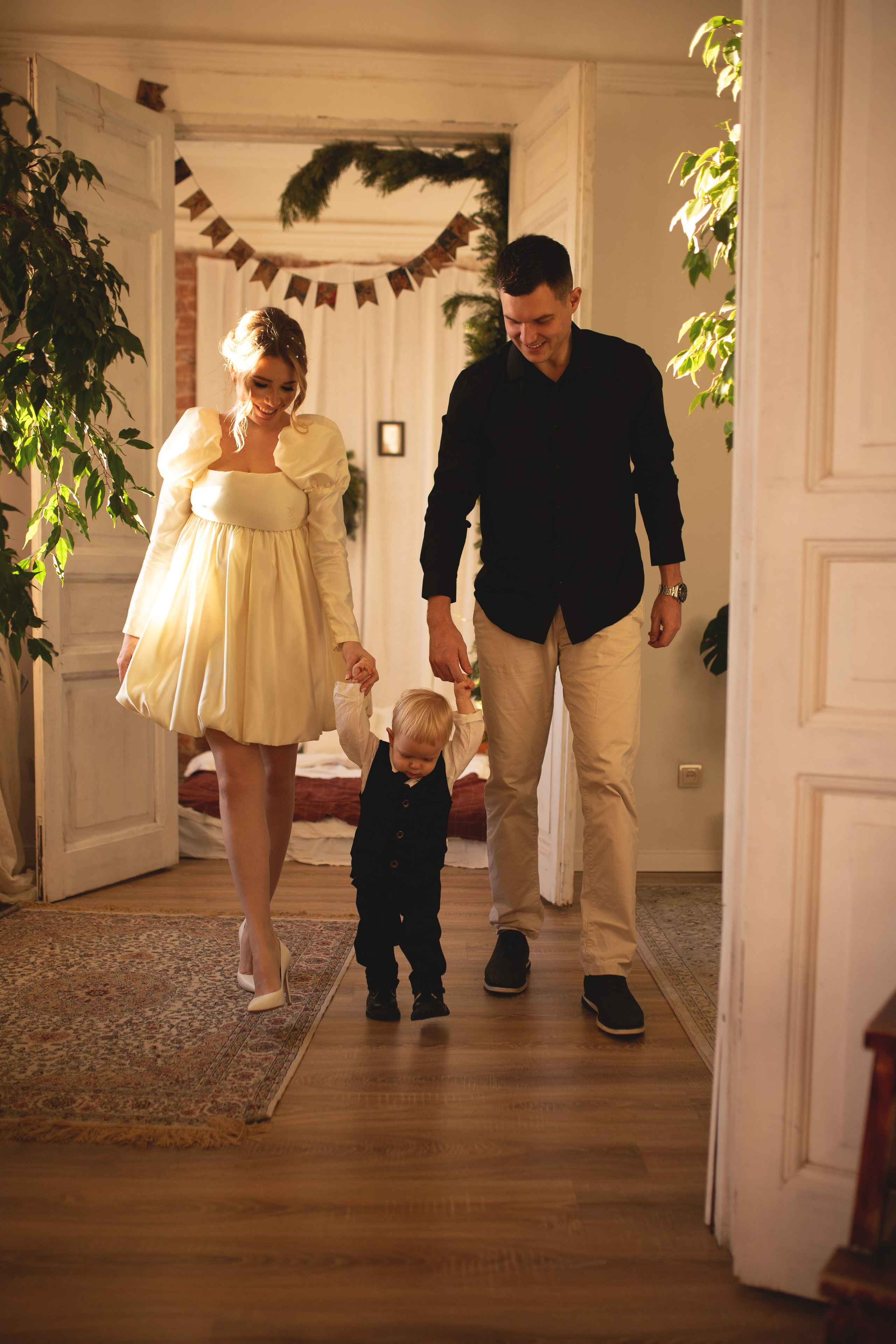 Оли Новогодняя семейная. Семейный фотограф в Санкт-Петербурге Ирина Иванова