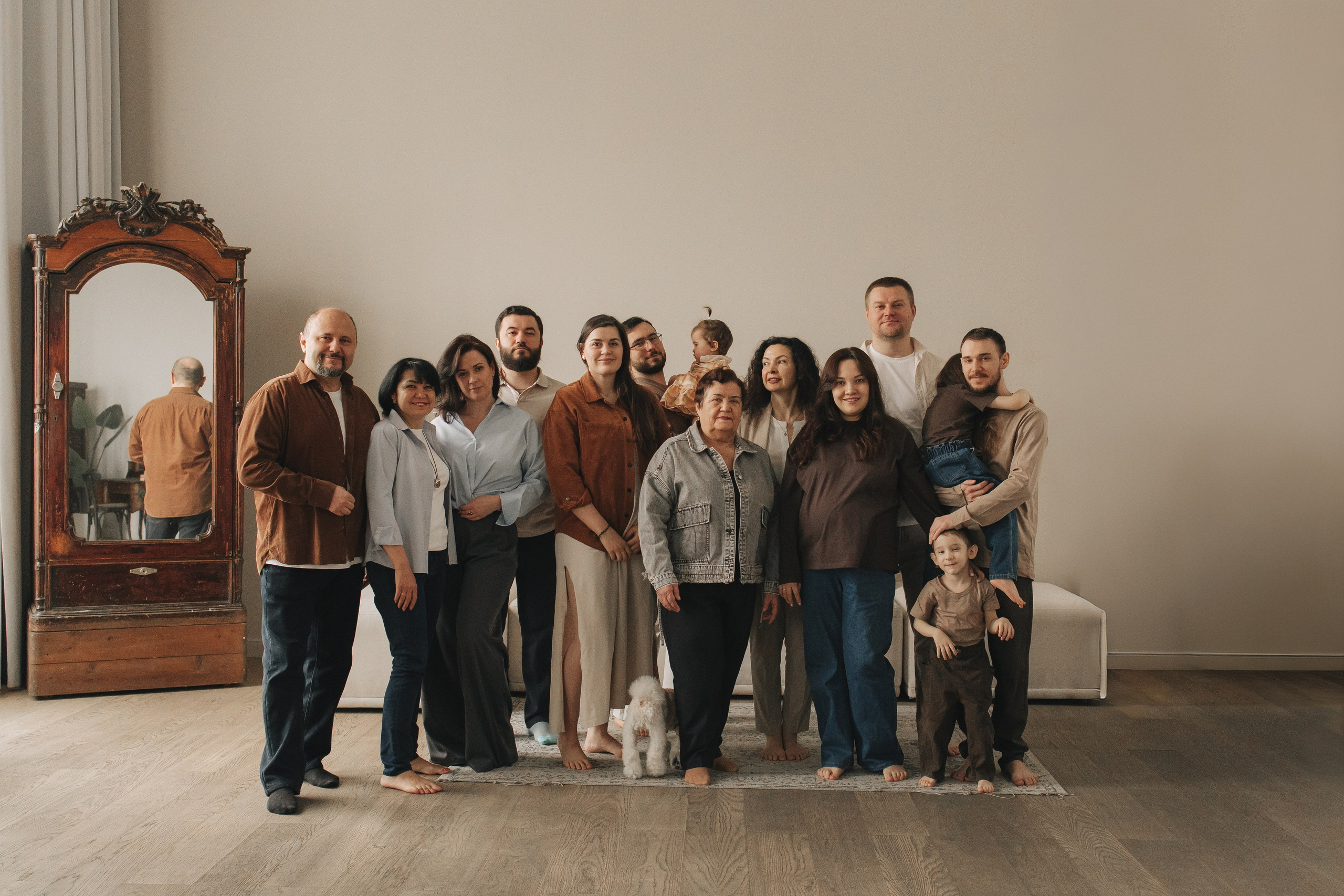 Большая семья. Семейный фотограф Москва Наталия Осьмакова