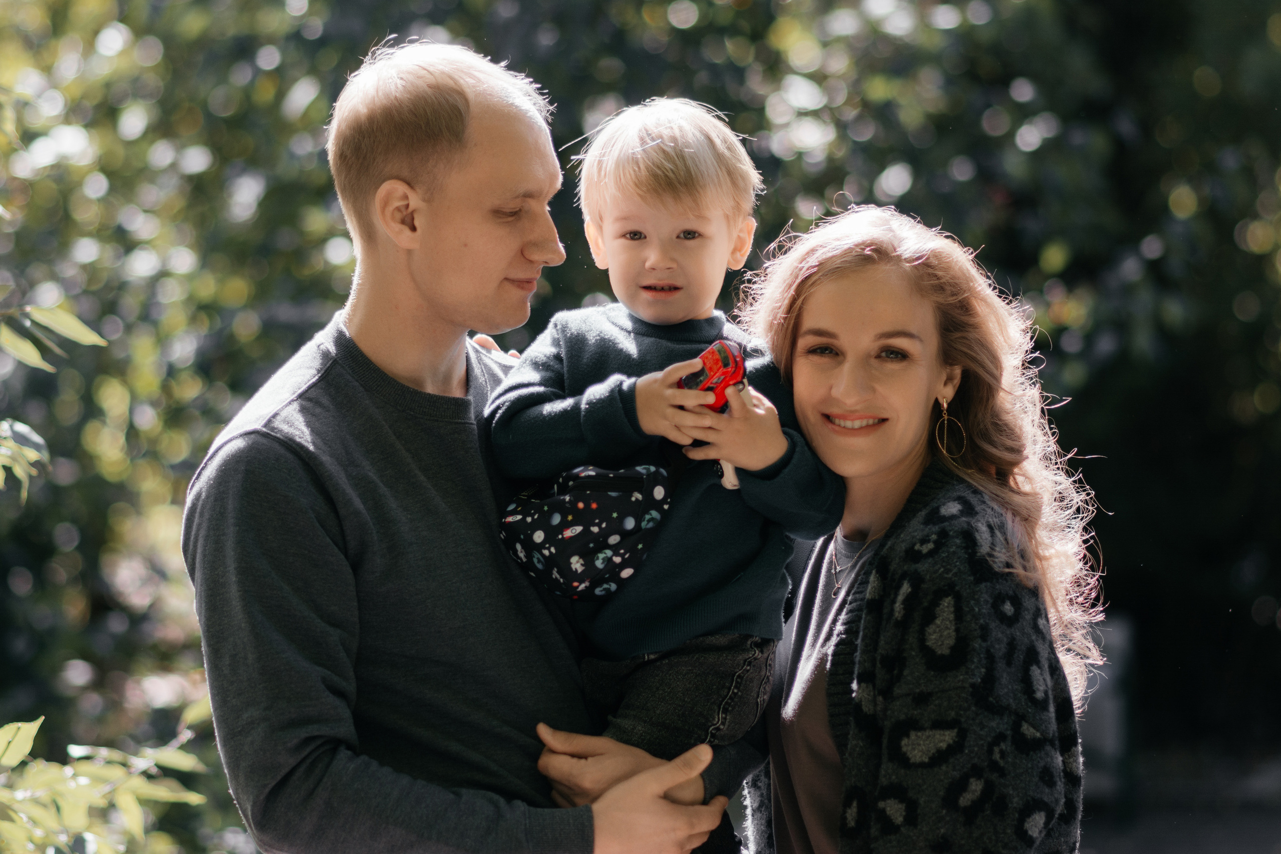 ПРОГУЛКА В ПАРКЕ. Семейный фотограф в Екатеринбурге Всеволод и Марина Пономаревы