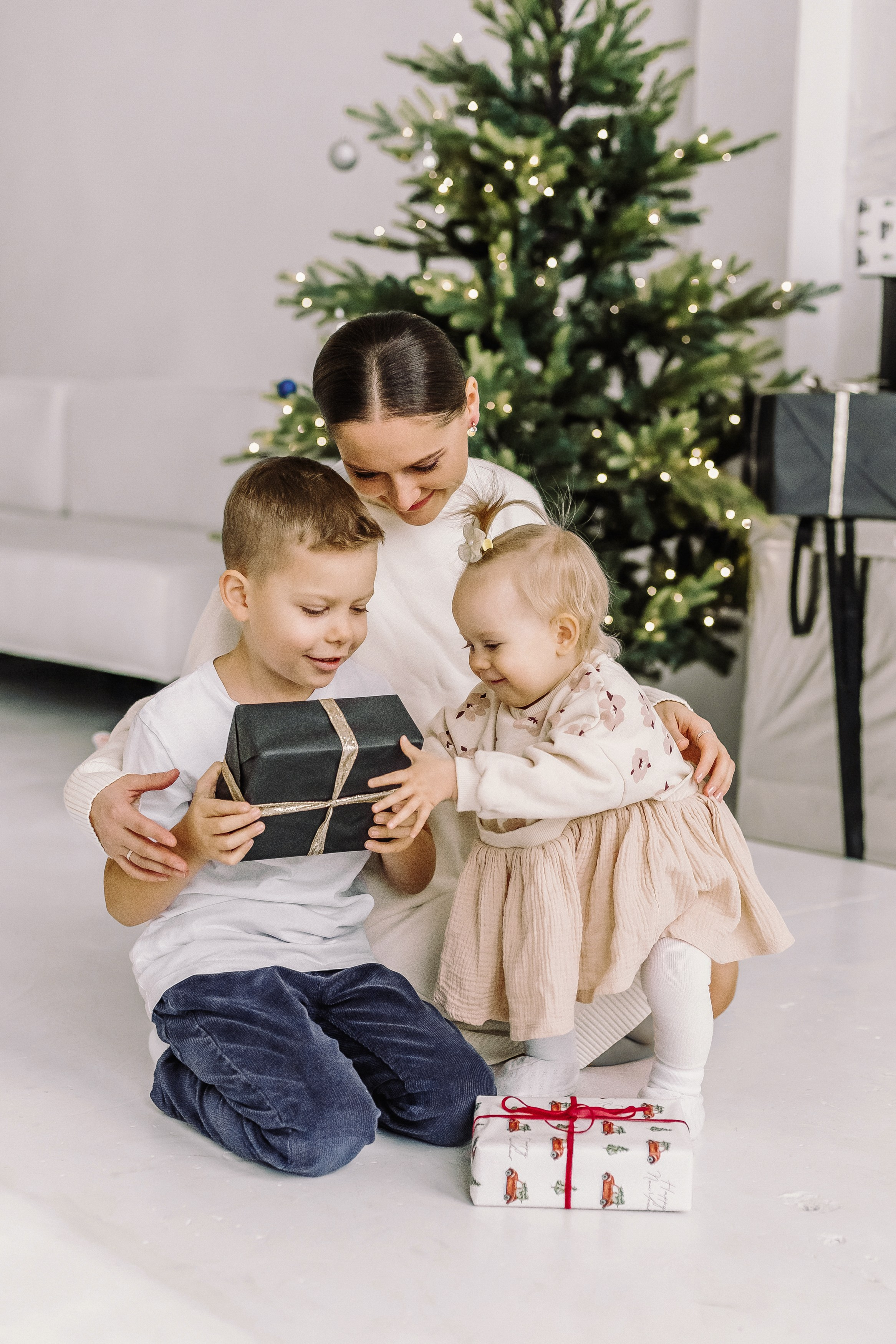 Семья, новый год. Портретный и семейный фотограф в Минске