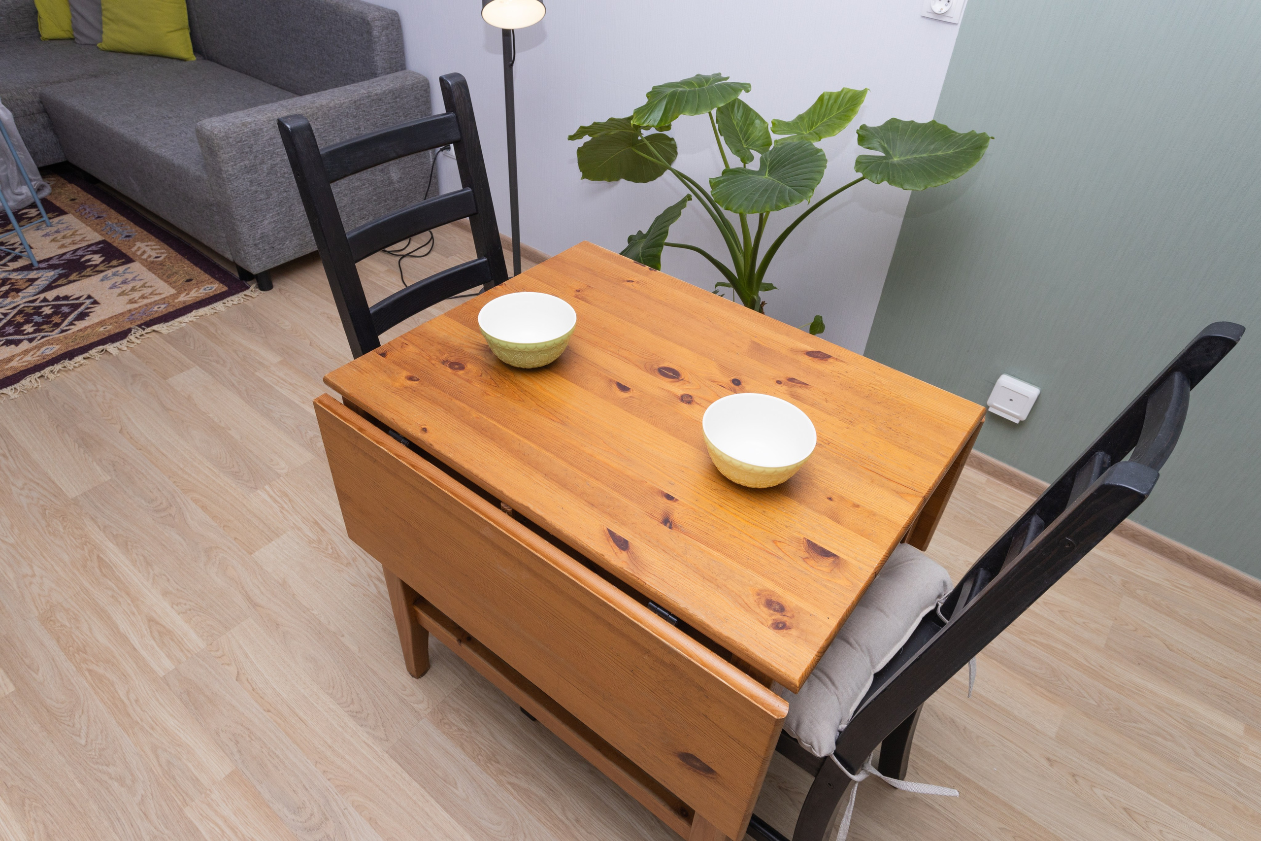 Однокомнатная с кухней гостиной. Фотограф Наталья Кинель. Екатеринбург