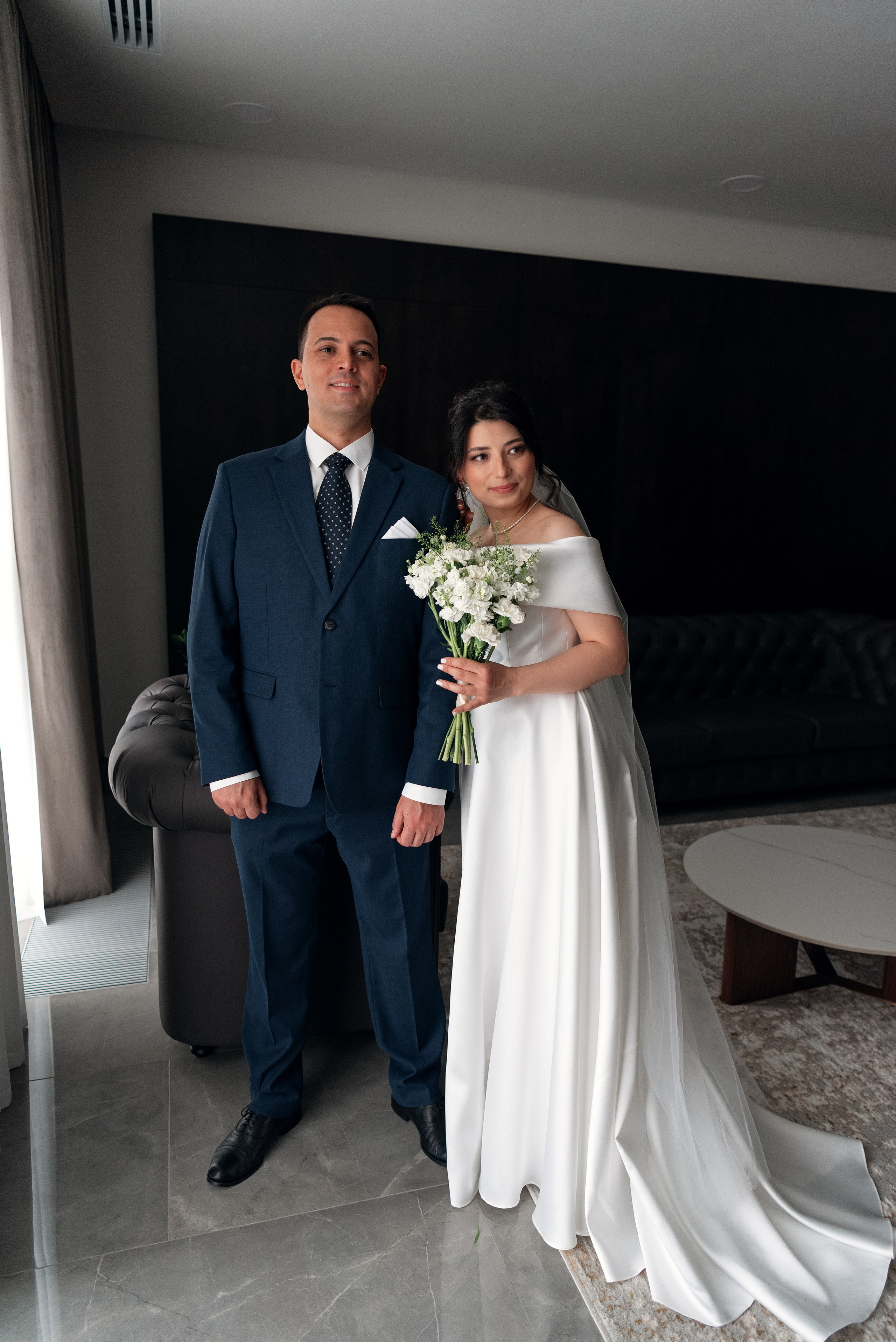 Митинский Дворец Бракосочетания. Нафиса и Фредерик. Ульяна Сёмина, фотограф, Москва