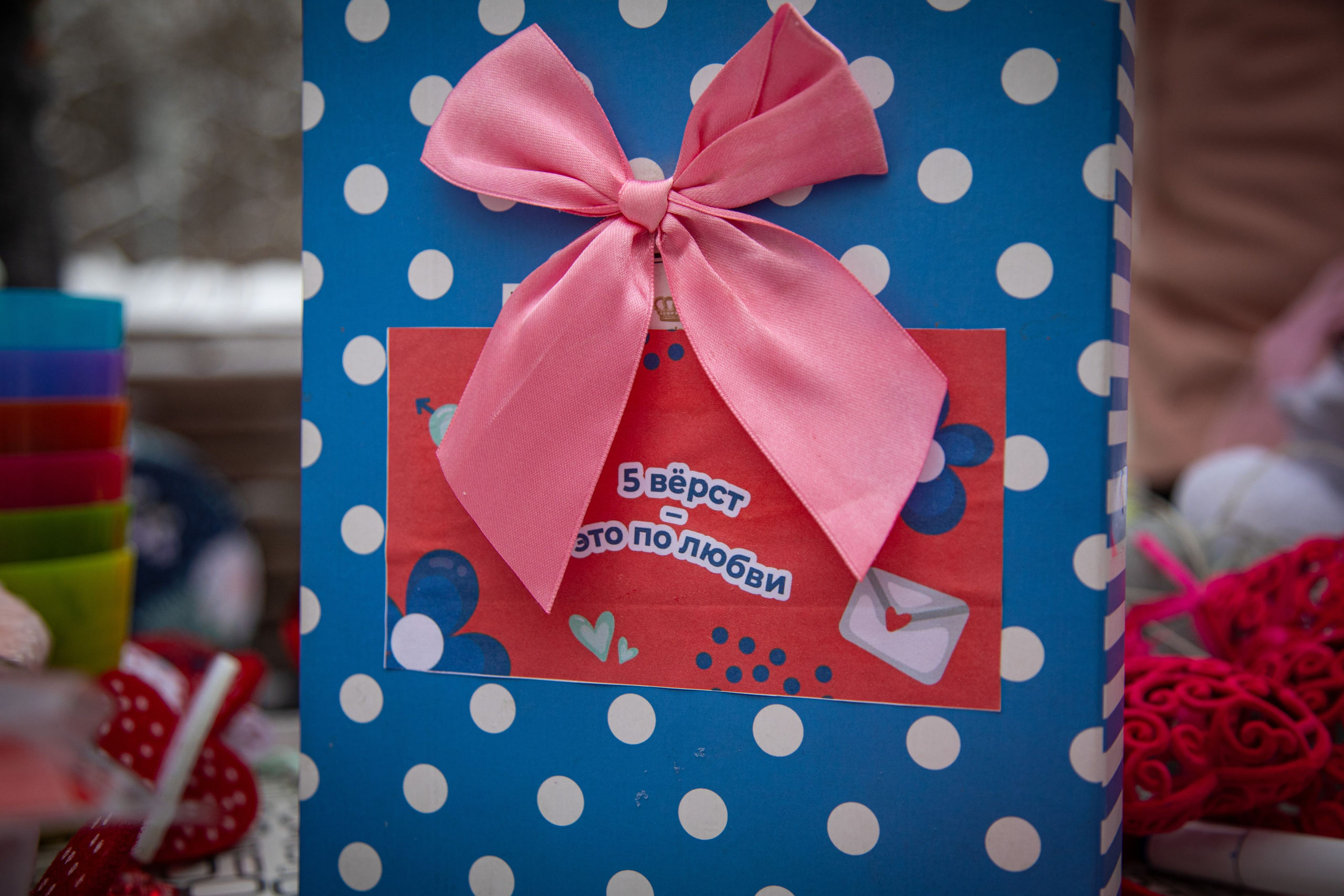 5 вёрст в Тушино, День влюбленных, 91 забег, 17 февраля 2024 г. Фотограф Сергей Ловкий