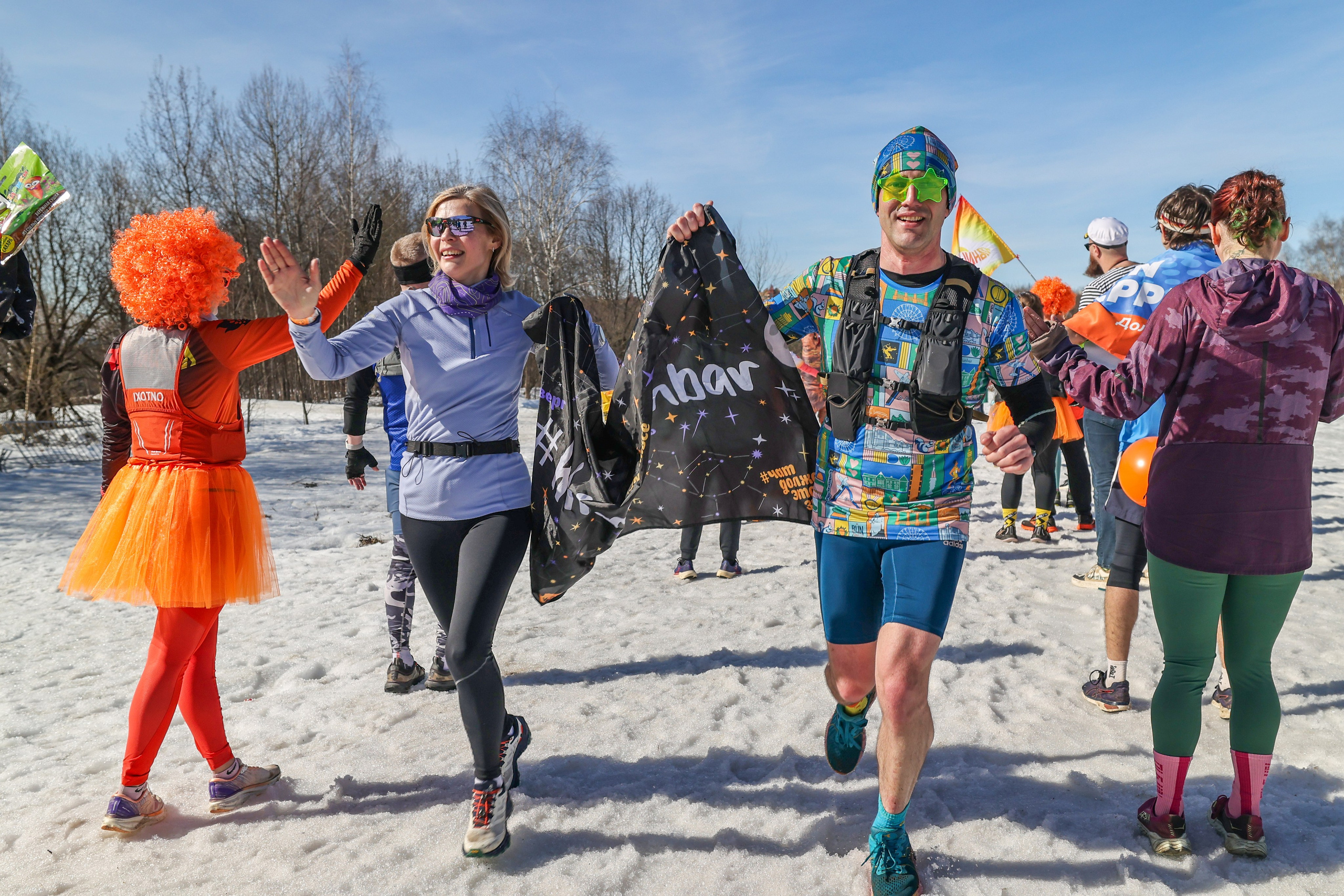 Марафон у дома, Тушиноги, 22.03.26. Фотограф Сергей Ловкий