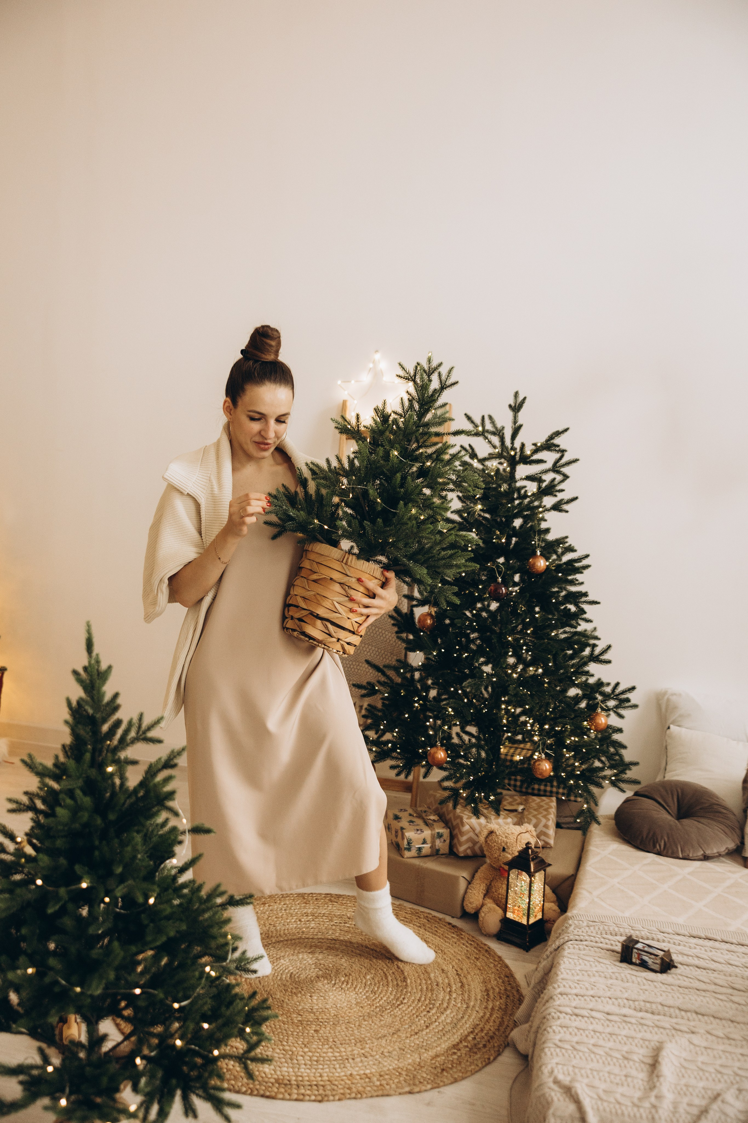 Ольга и Мирослава НГ. Семейный фотограф в Москве Виктория Ястребинская