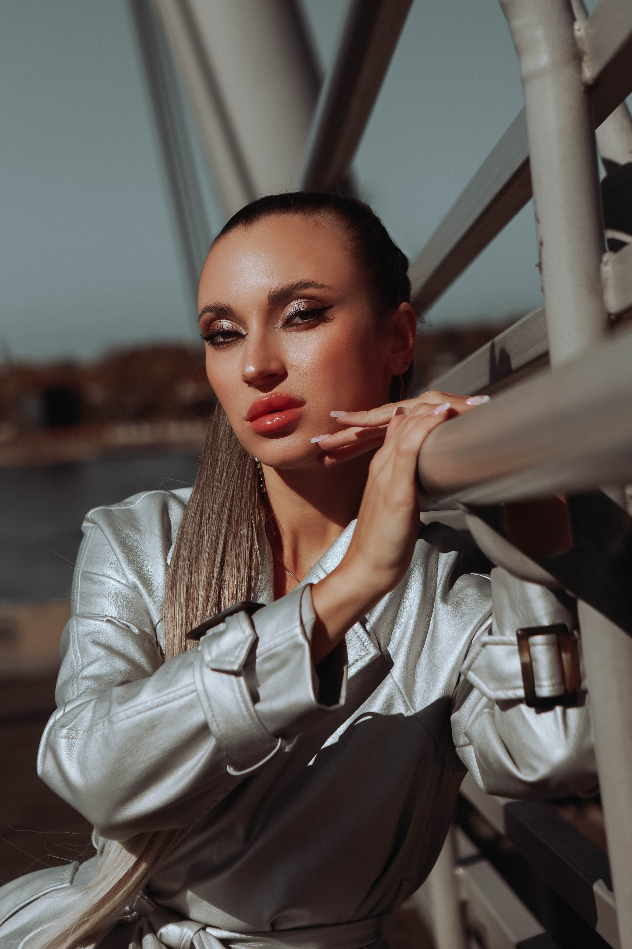 Кристина на мосту. Фотограф в Иркутске