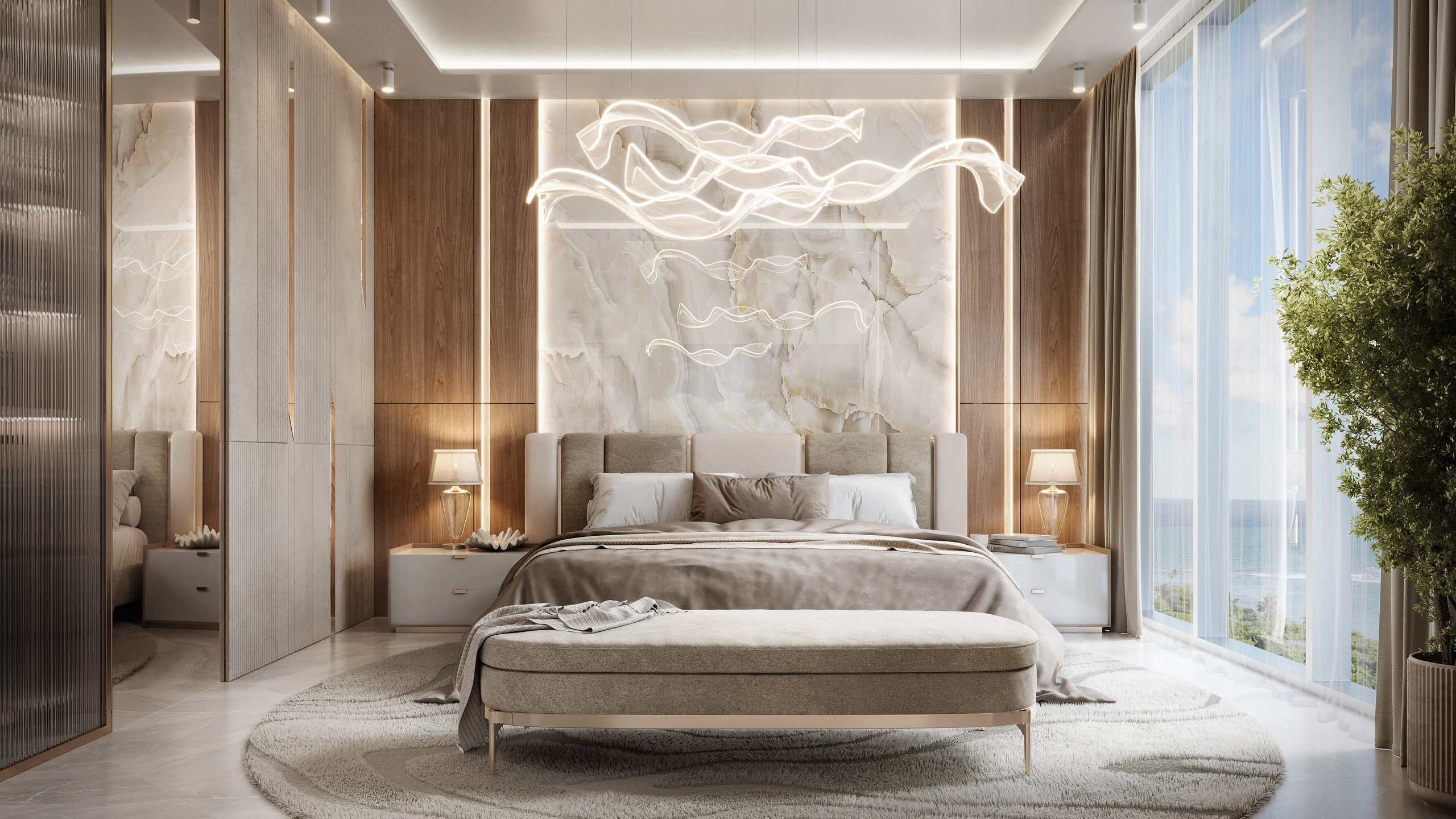 Интерьерная визуализация. 3D визуализация/ Юлия Будник