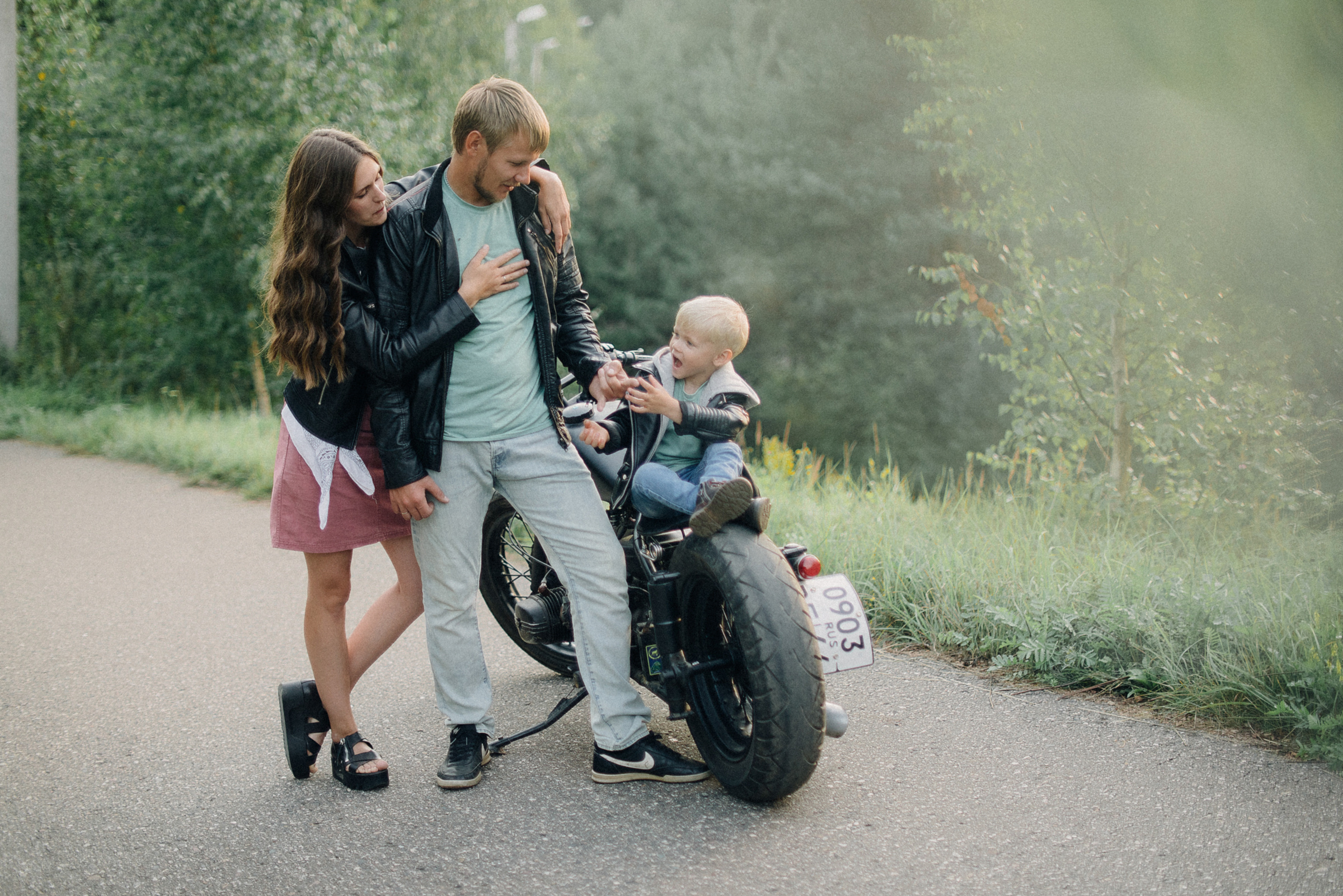 Саша, Даша и Сэм | семейная. Свадебный фотограф Роман Чигарев