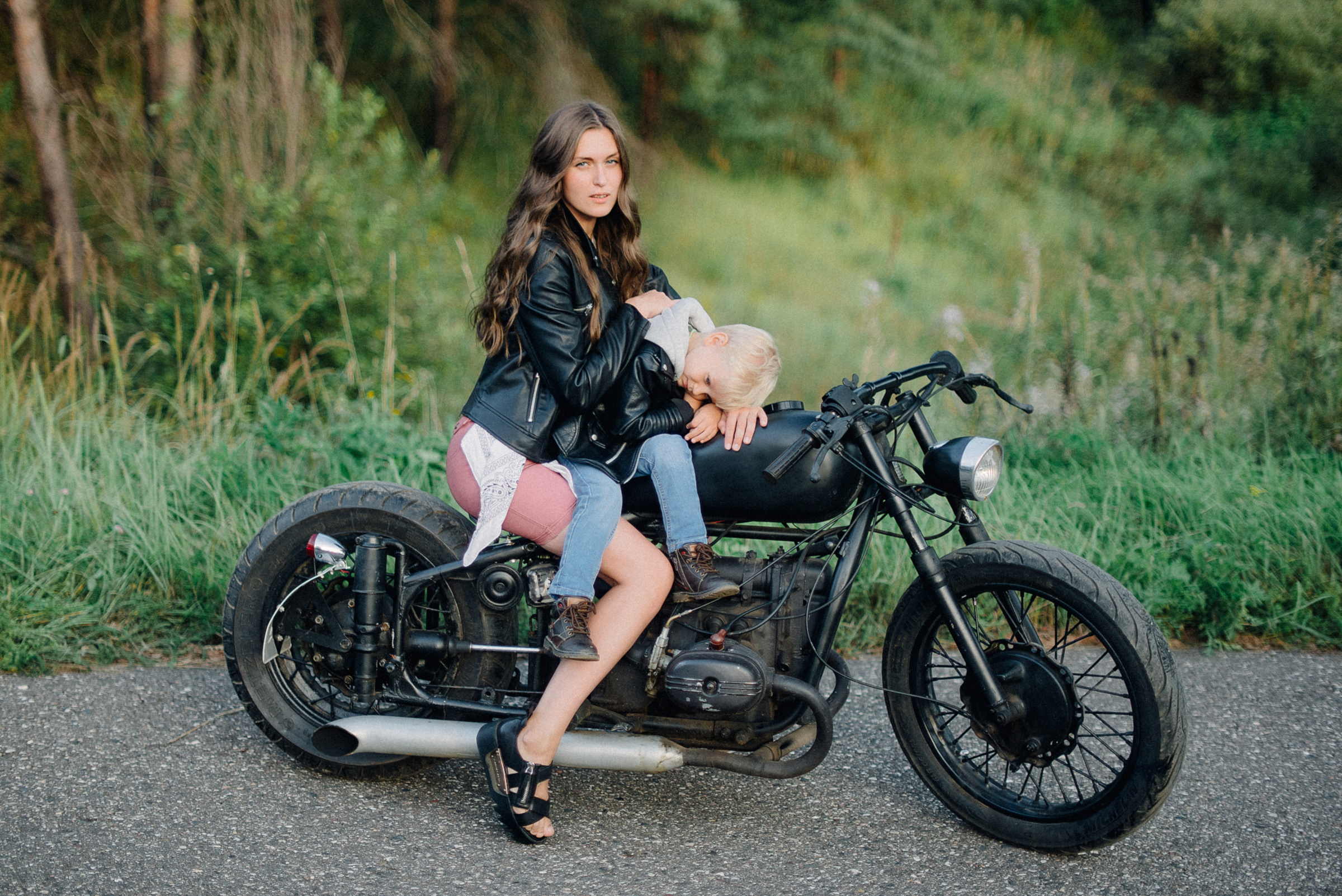 Саша, Даша и Сэм | семейная. Свадебный фотограф Роман Чигарев