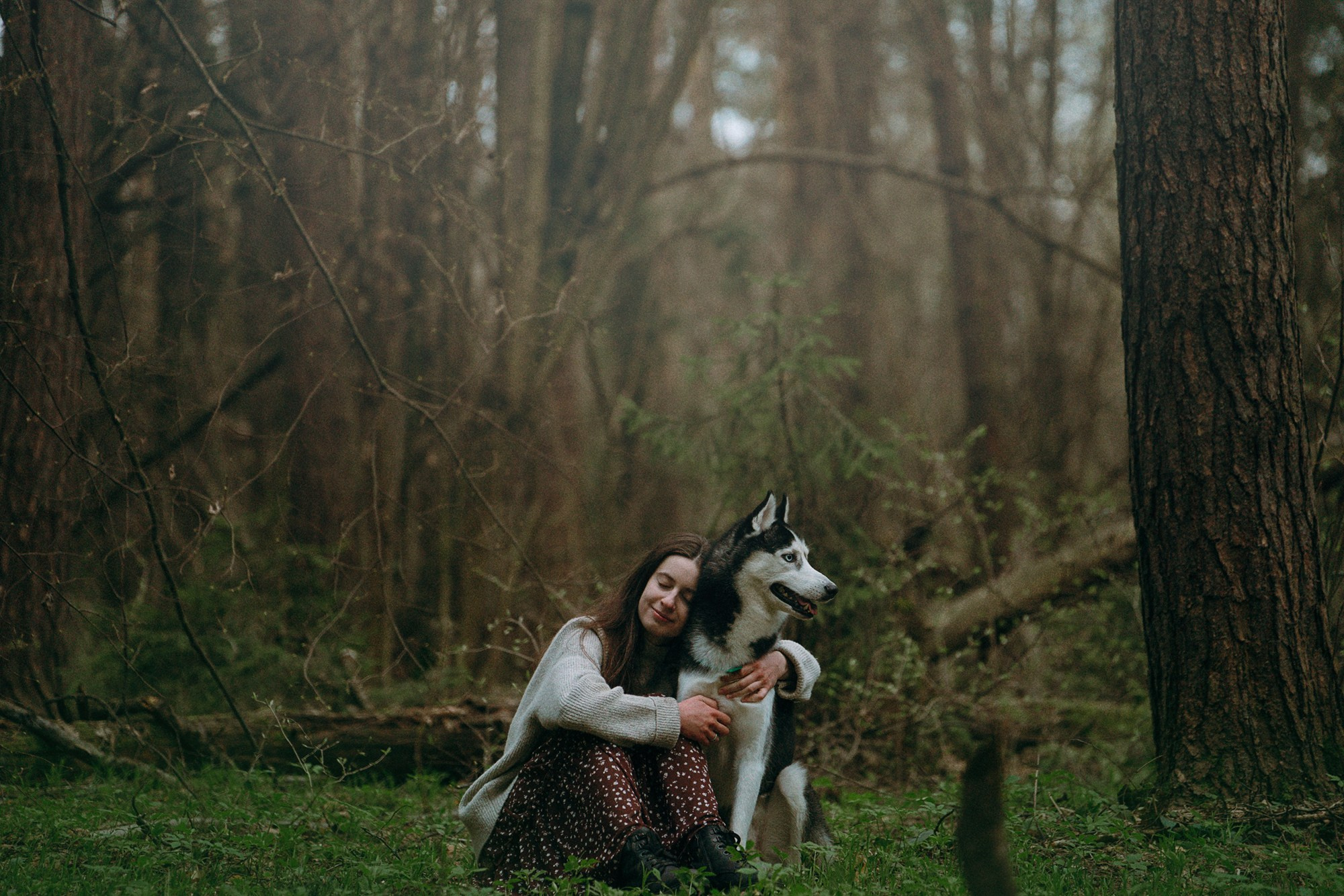 Наташа и Сириус. Фотограф анималист в Москве и Санкт-Петербурге Свиридова Анна