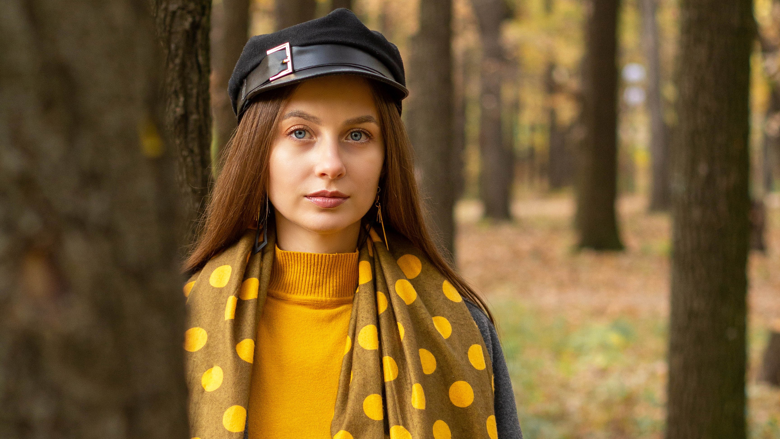 Екатерина осенью в роще. Нечехова Виктория