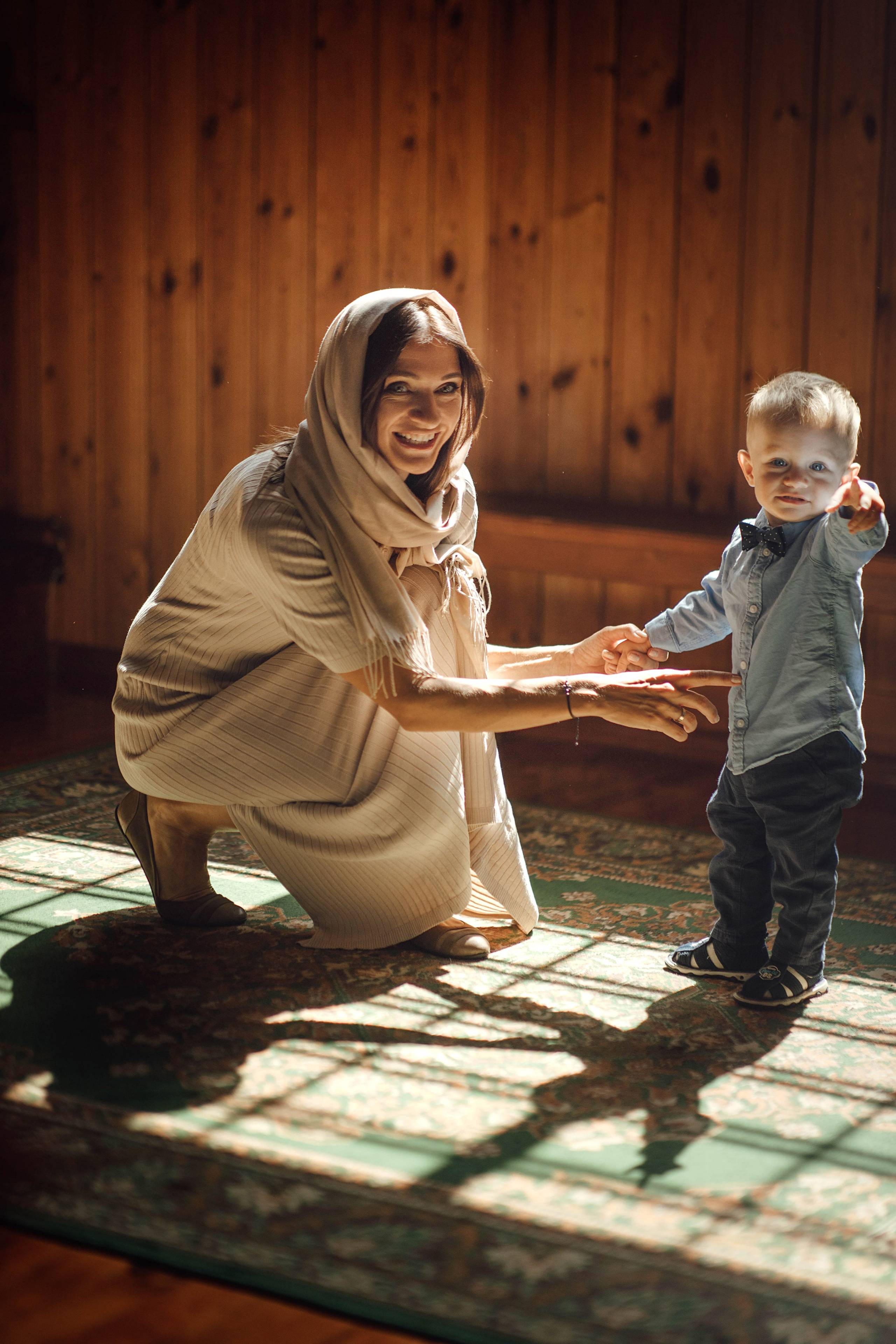 Крещение Тимофея, д. Киевец, храм Святой Троицы, август 2025