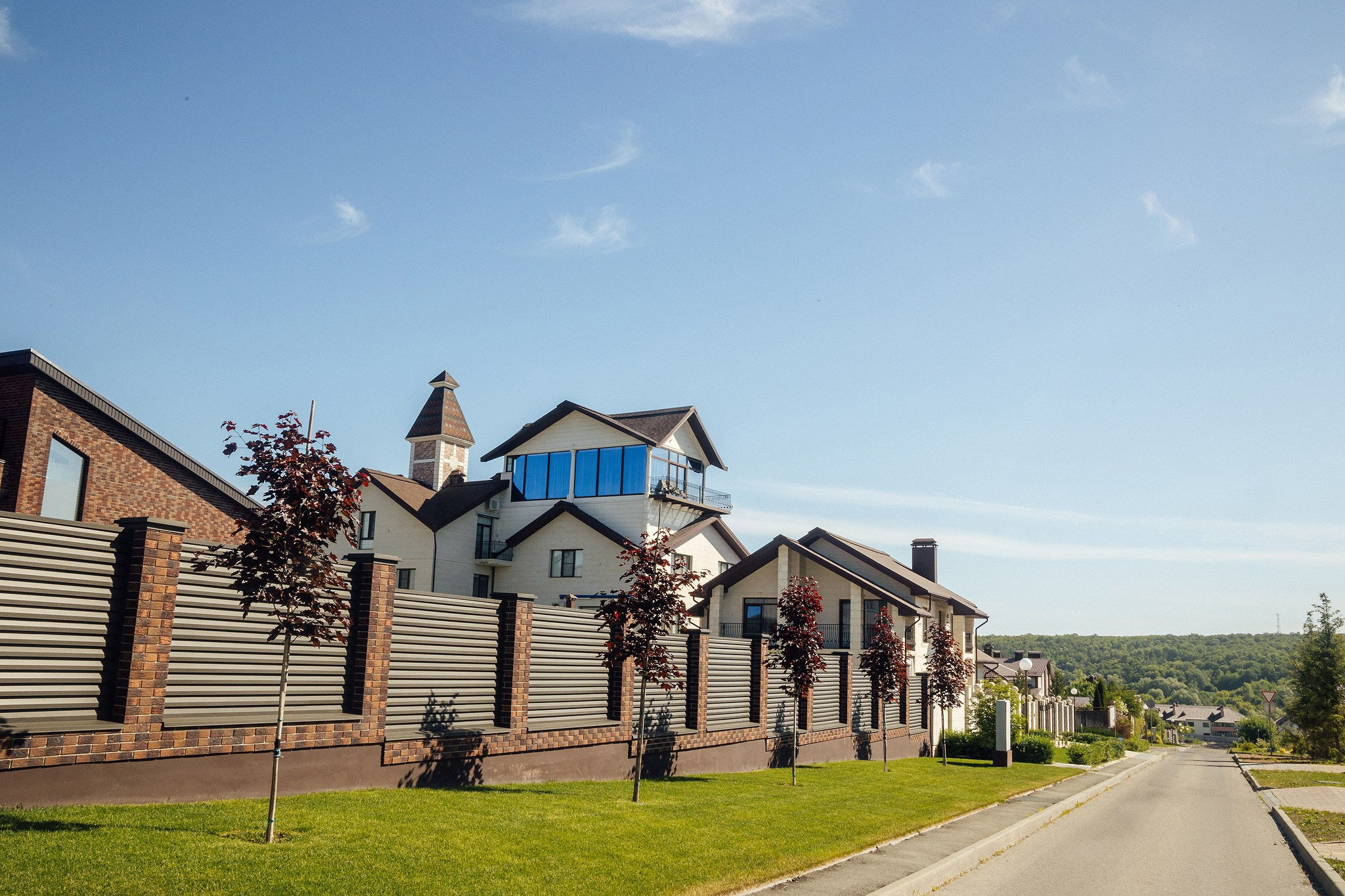 Съёмка загородного посёлка. Фотограф для бизнеса. Павел Козырь