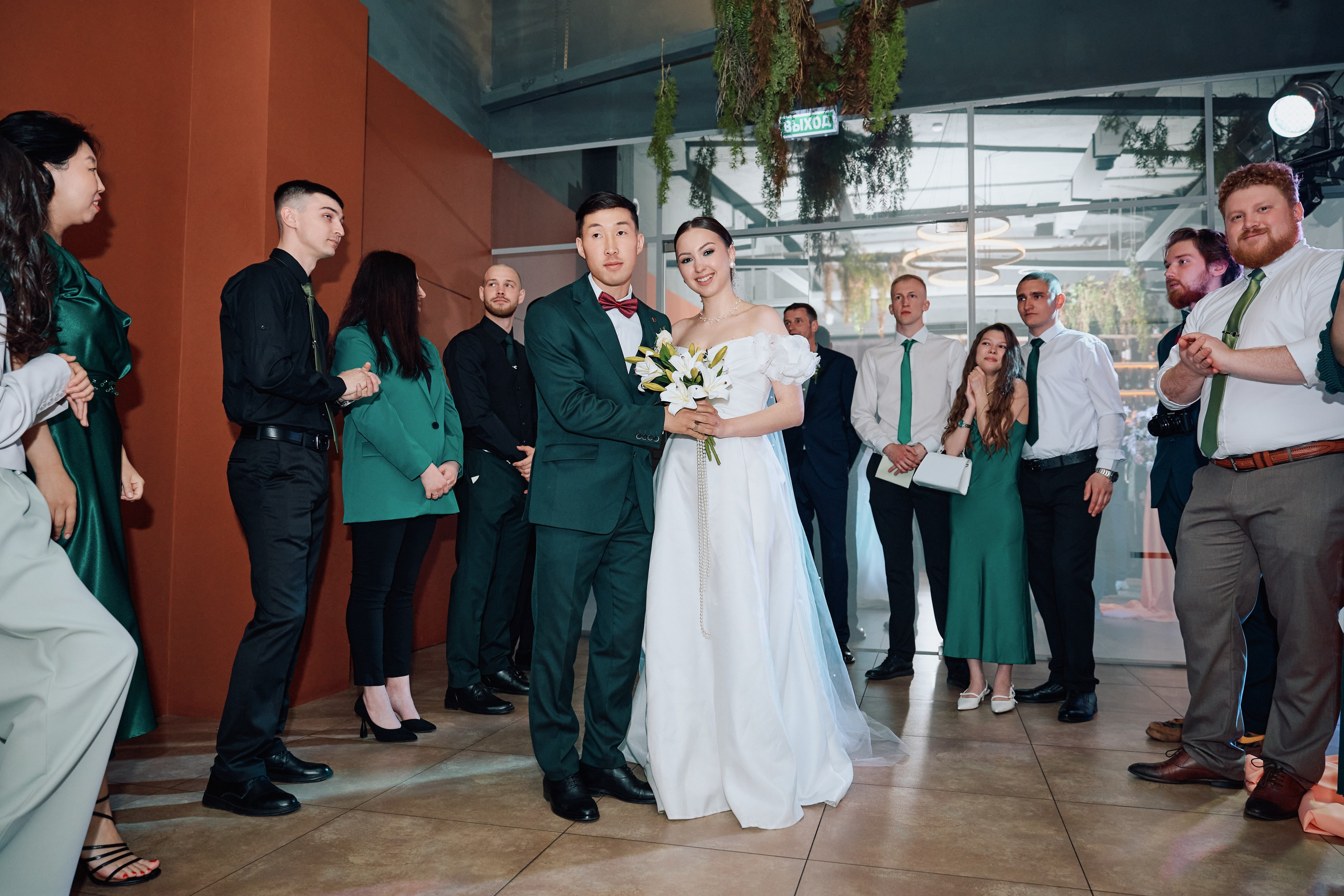 Репортажа свадебная съёмка