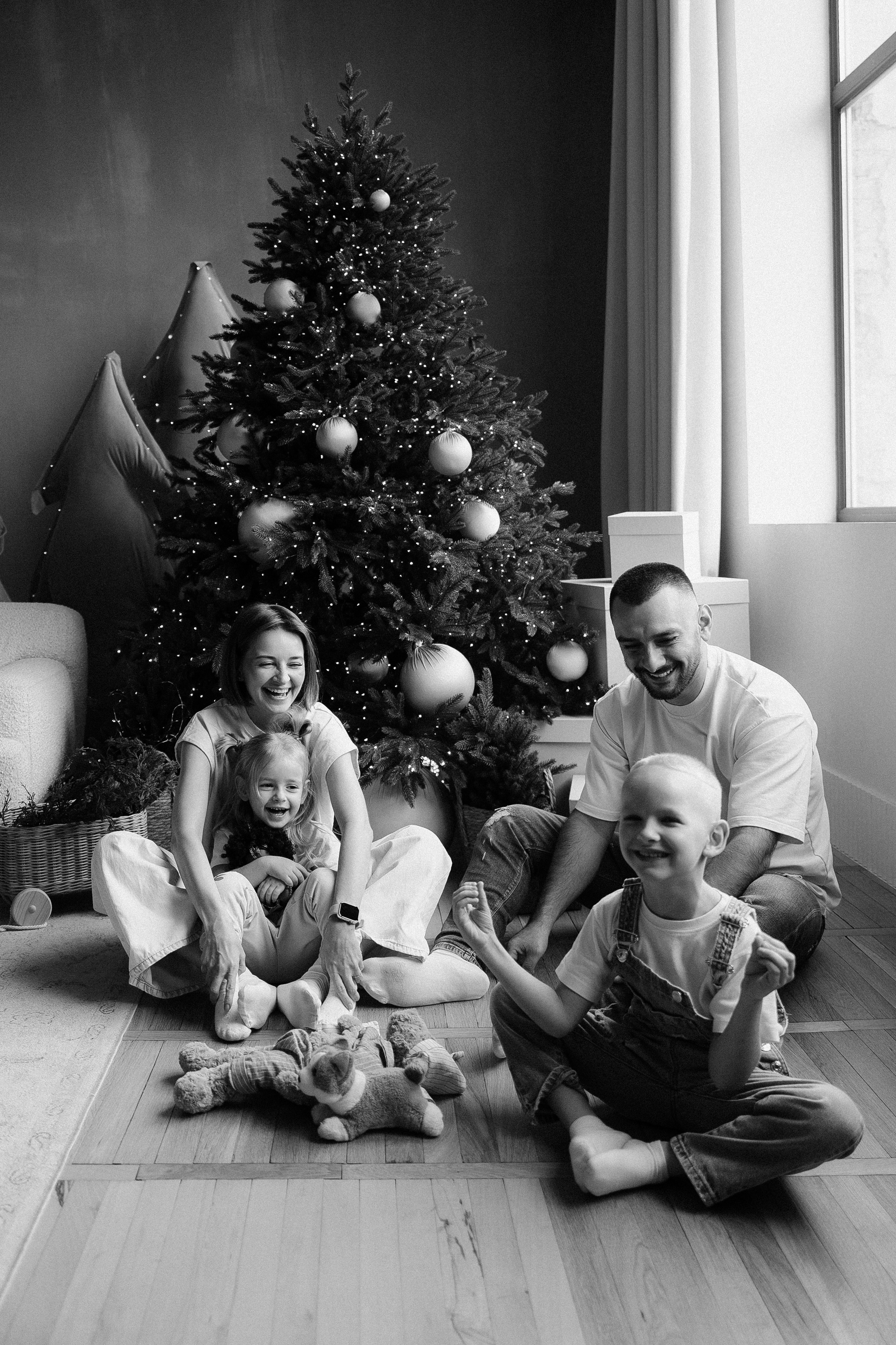 Семейная новогодняя. Фотограф с психологическим образованием
