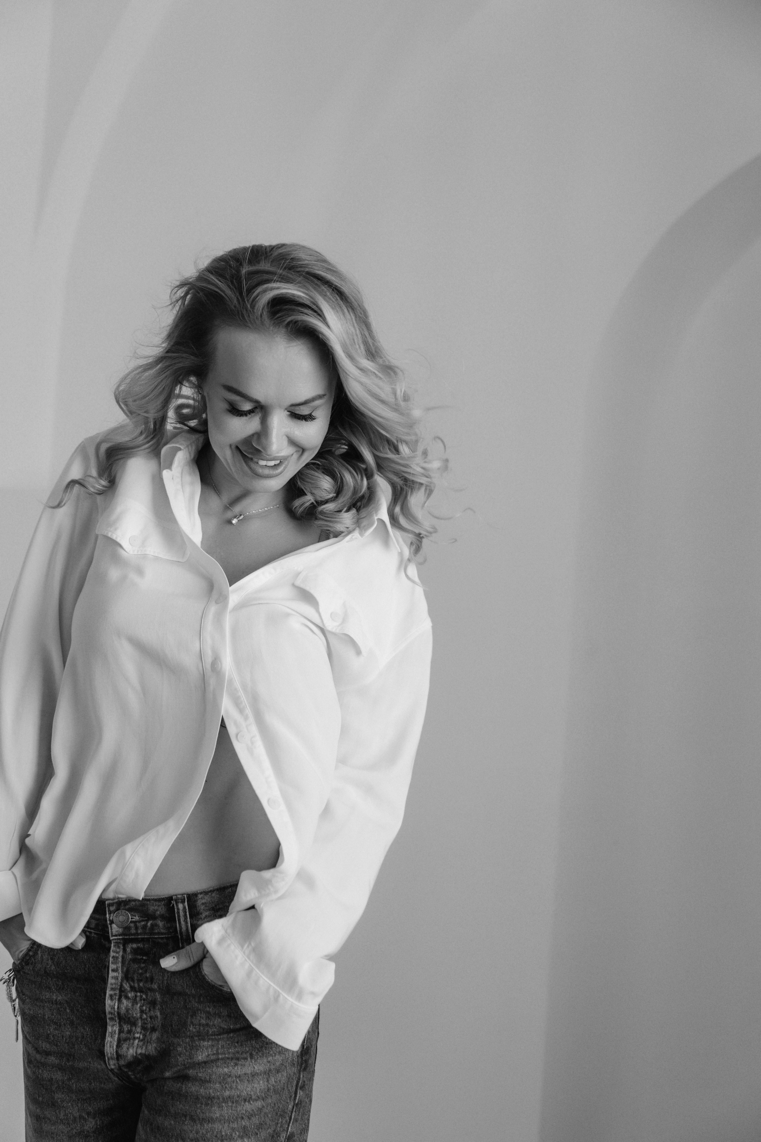 Олеся. Фотосессия на улице и в студии. Фотограф Ксения Третьякова, Санкт-Петербург