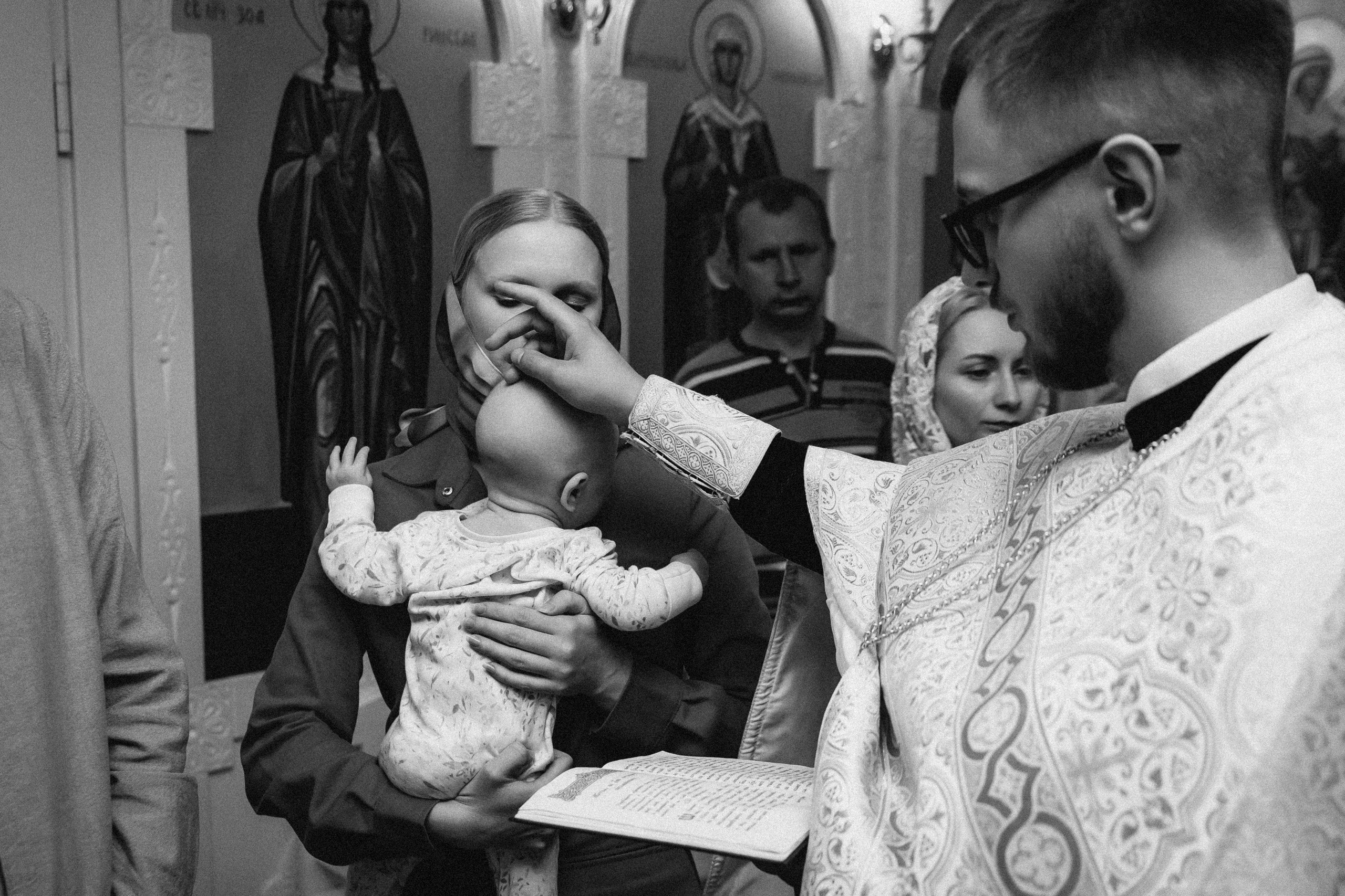 Крещение Варвары. Семейный фотограф Минск Усова Ольга