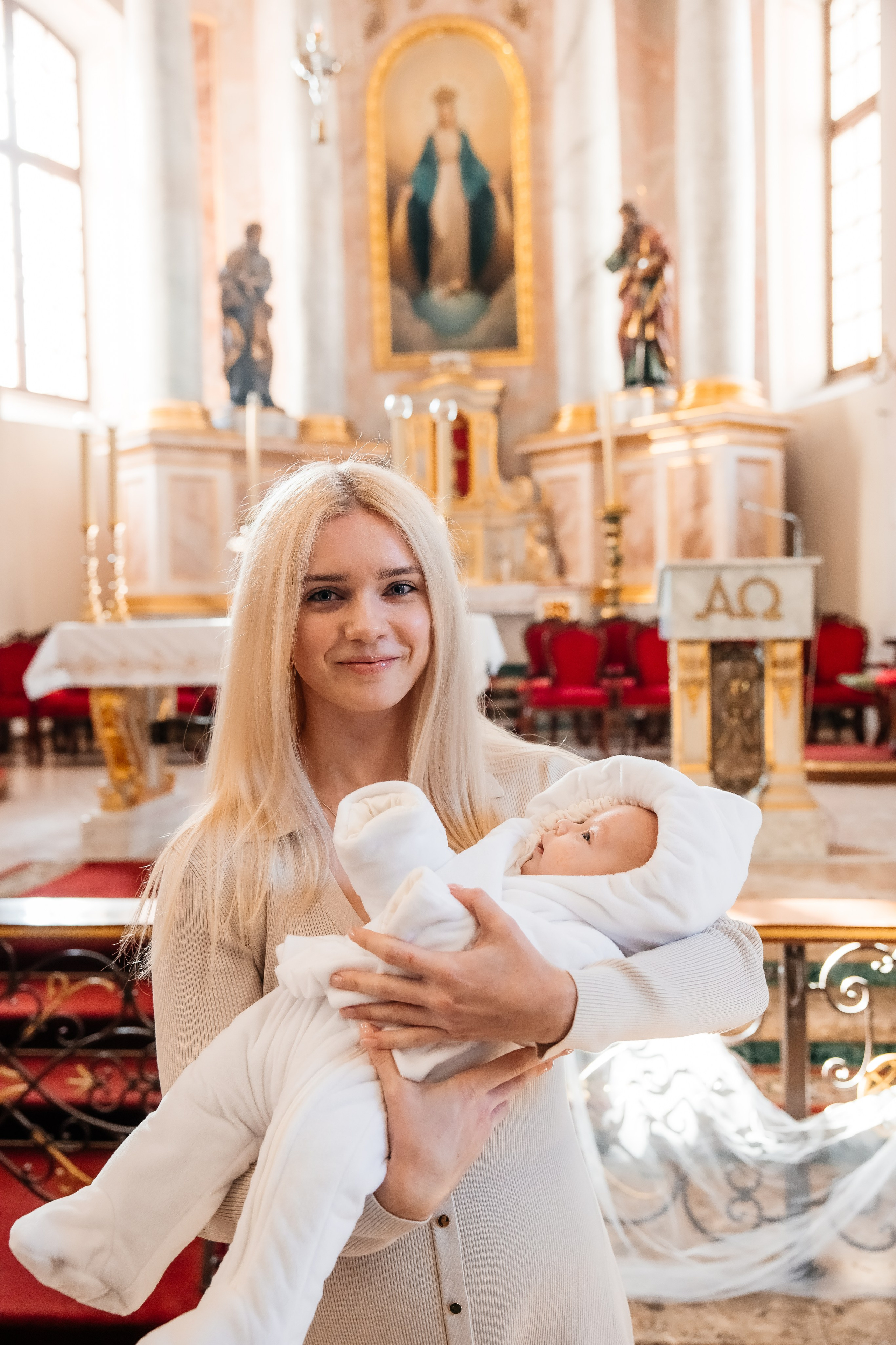 Крещение Софии. Архикафедральный костел Имени Пресвятой Девы Марии. Фотограф ВИКА МЕДУЗА