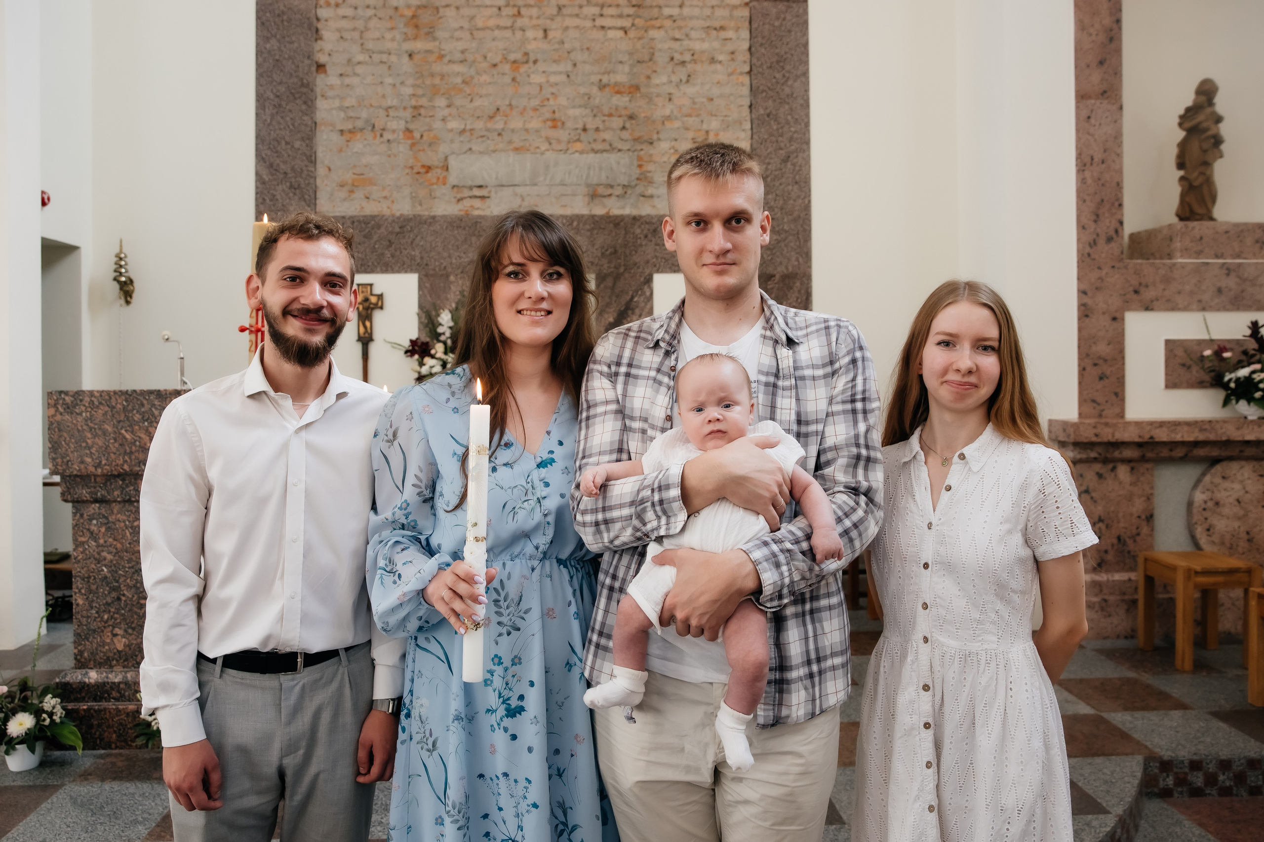 Крещение Святослава. Костёл святого Франциска. Фотограф ВИКА МЕДУЗА