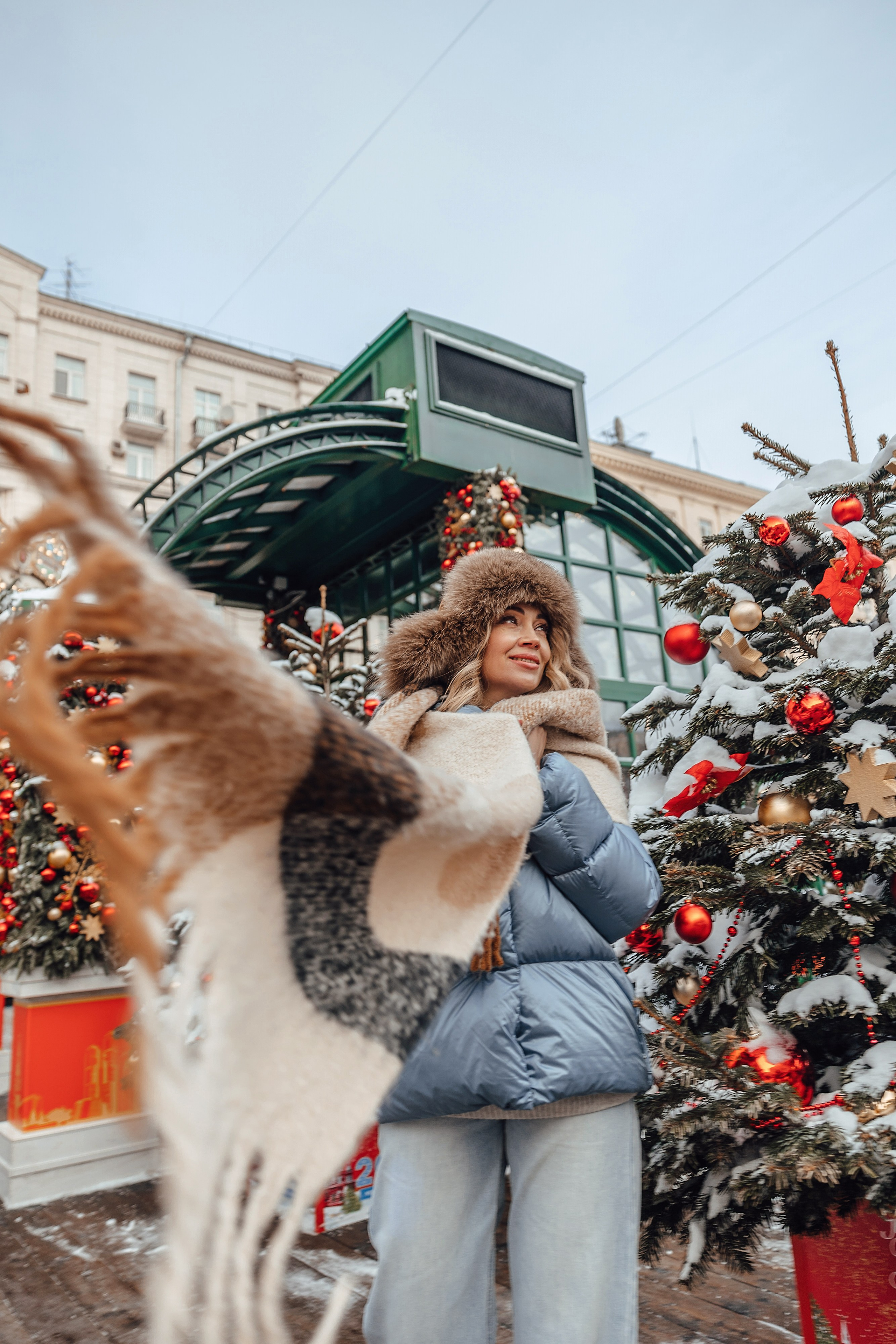 Новогодняя фотосессия на&nbsp;Ярмарке Новогодние сезоны на&nbsp;Тверской площади