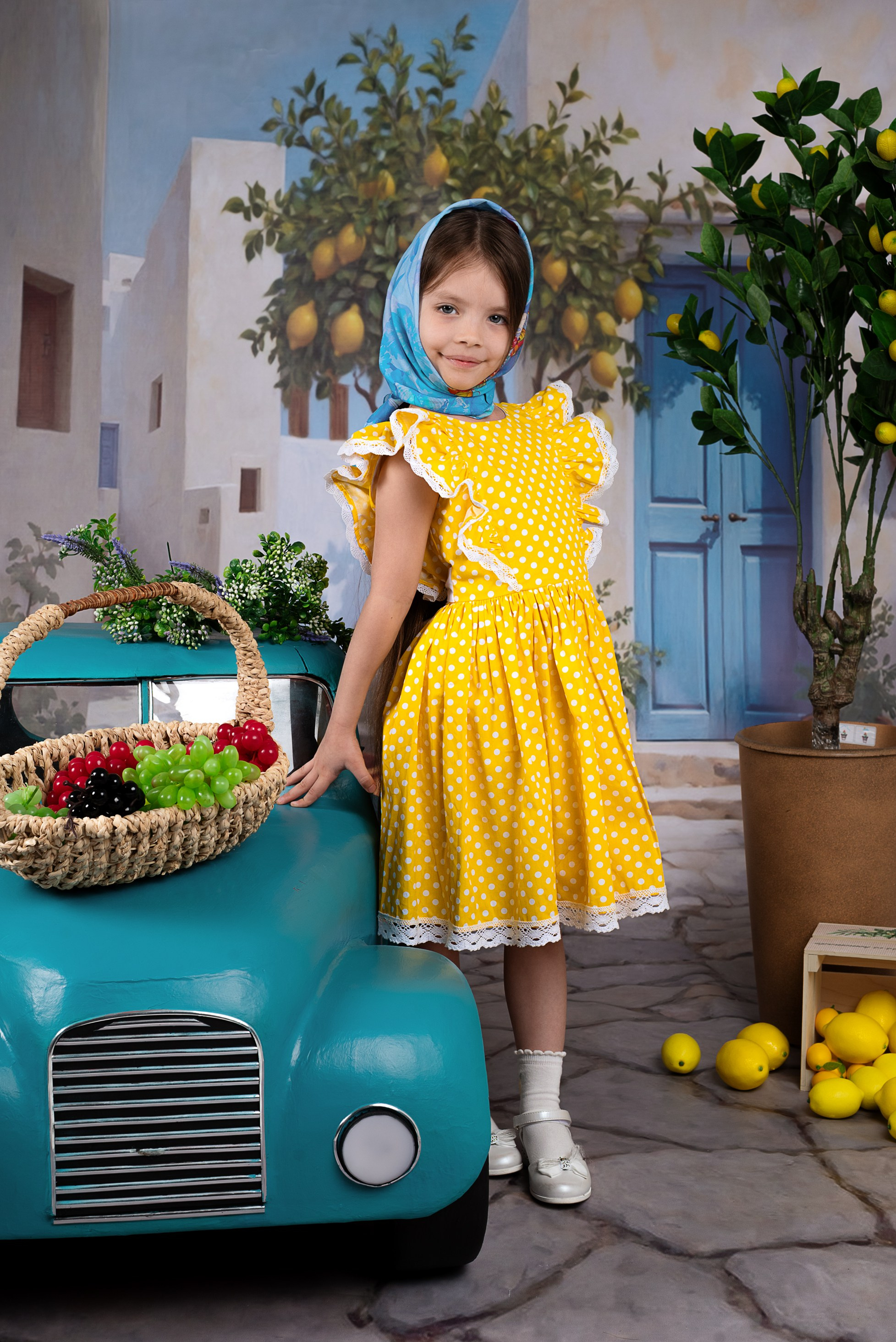 Сюжет «Санторини». Детская фотостудия Виктории Шараповой