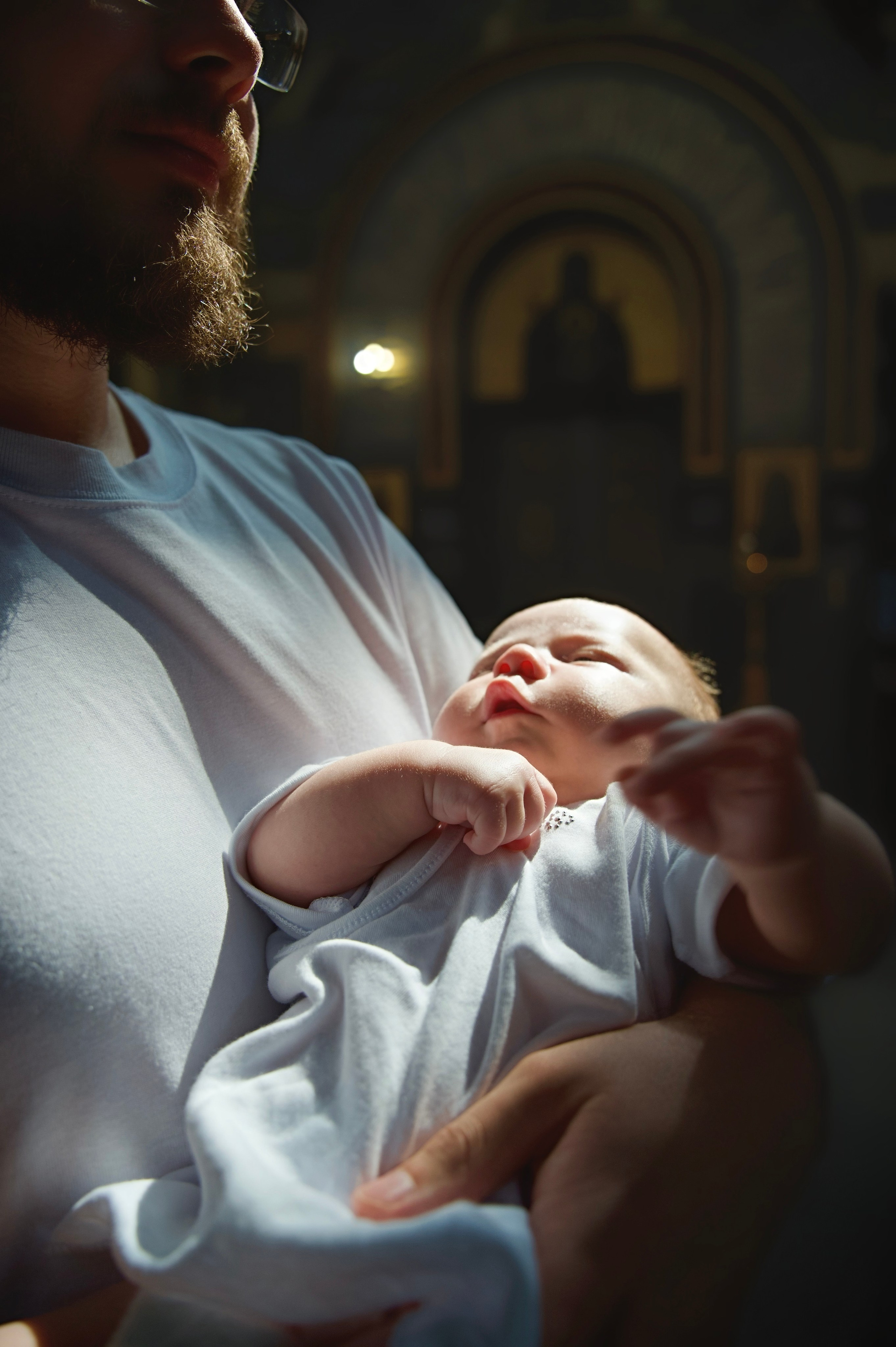 Таинство Крещения (репортажная съемка). Moscow_CPC