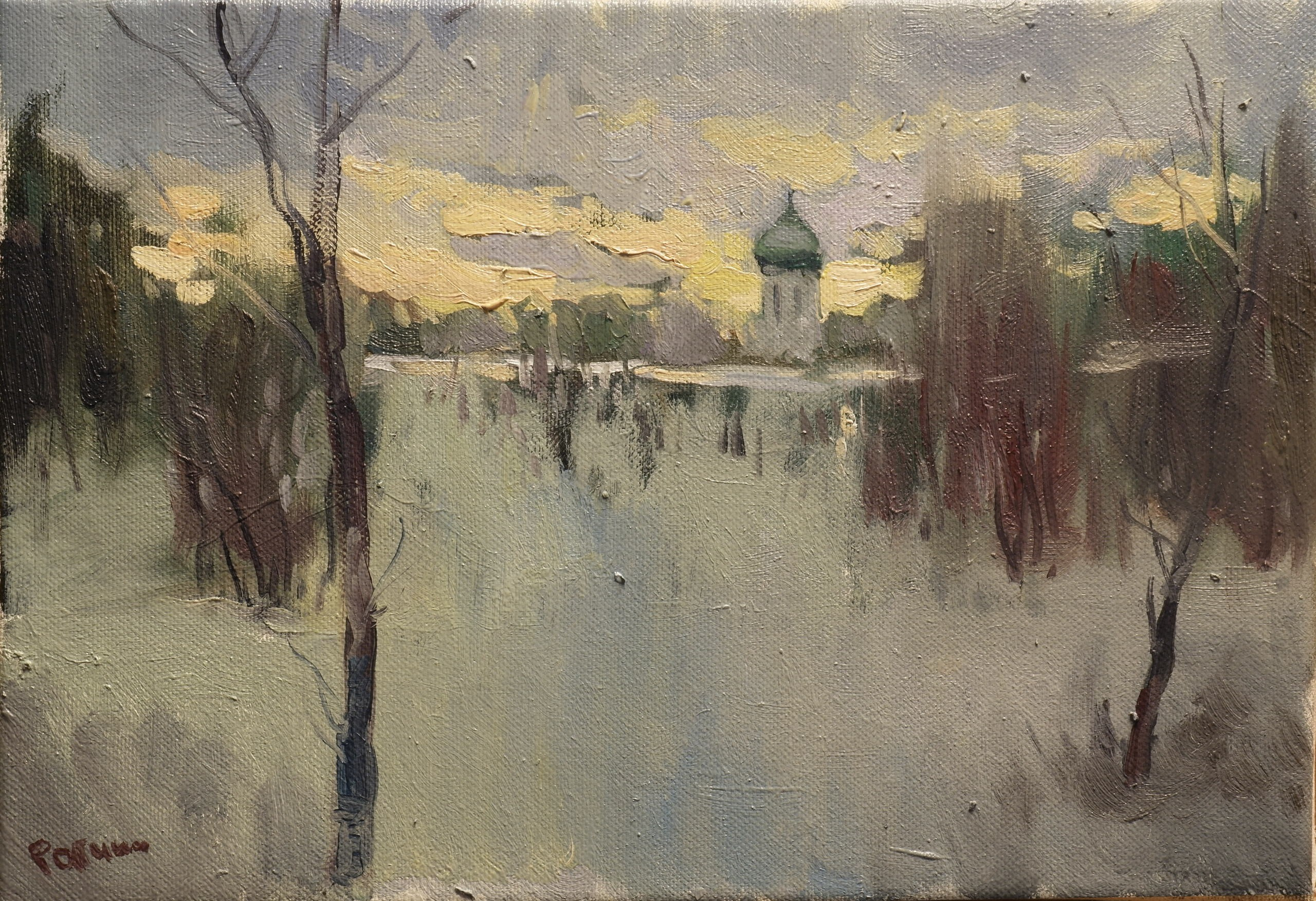 Этюды. Paintings by the artist Sergey Ratchin